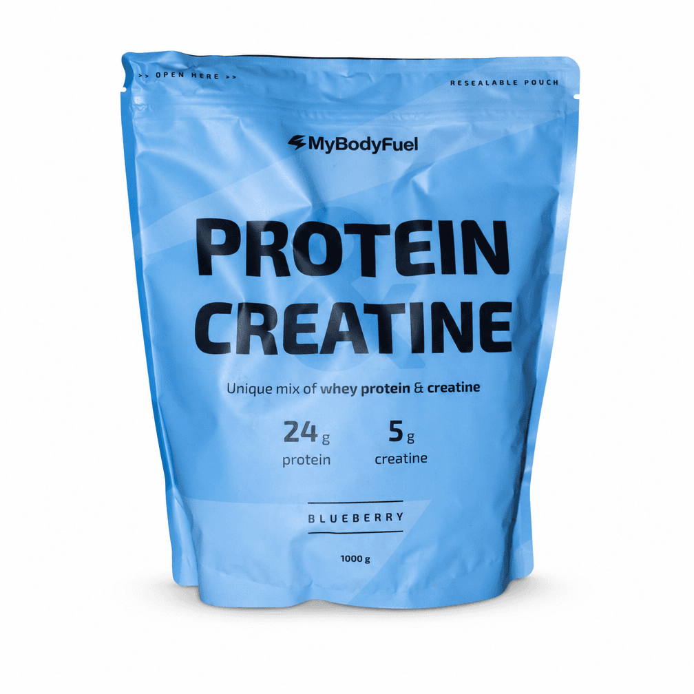 MyBodyFuel Whey Protein & Creatine - Blueberry 1000g