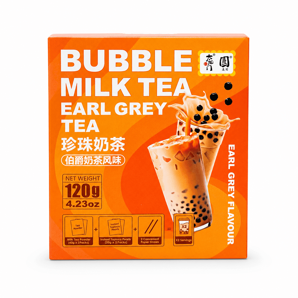 2 pakken Tai Yang Men Bubble milk tea Earl Grey 120g