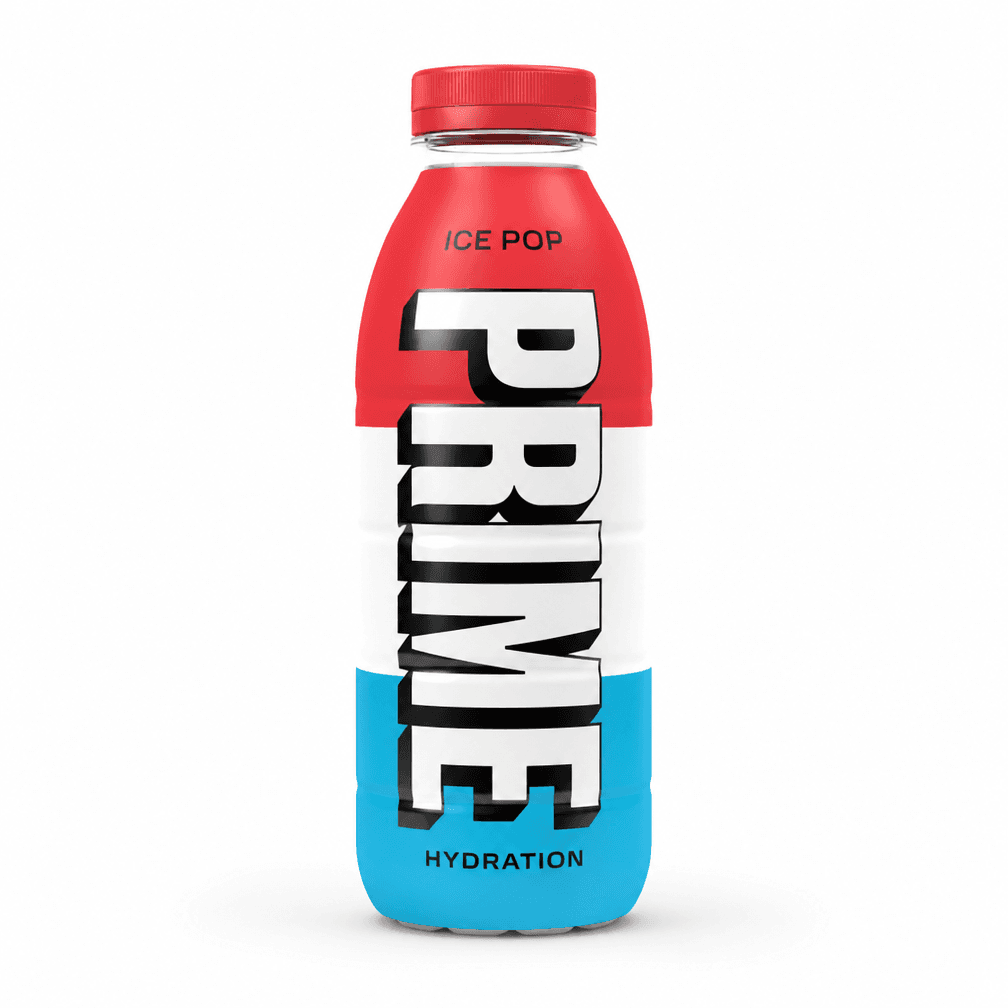 Fles Prime Hydration Ice Pop sportdrank, 12 x 500 ml