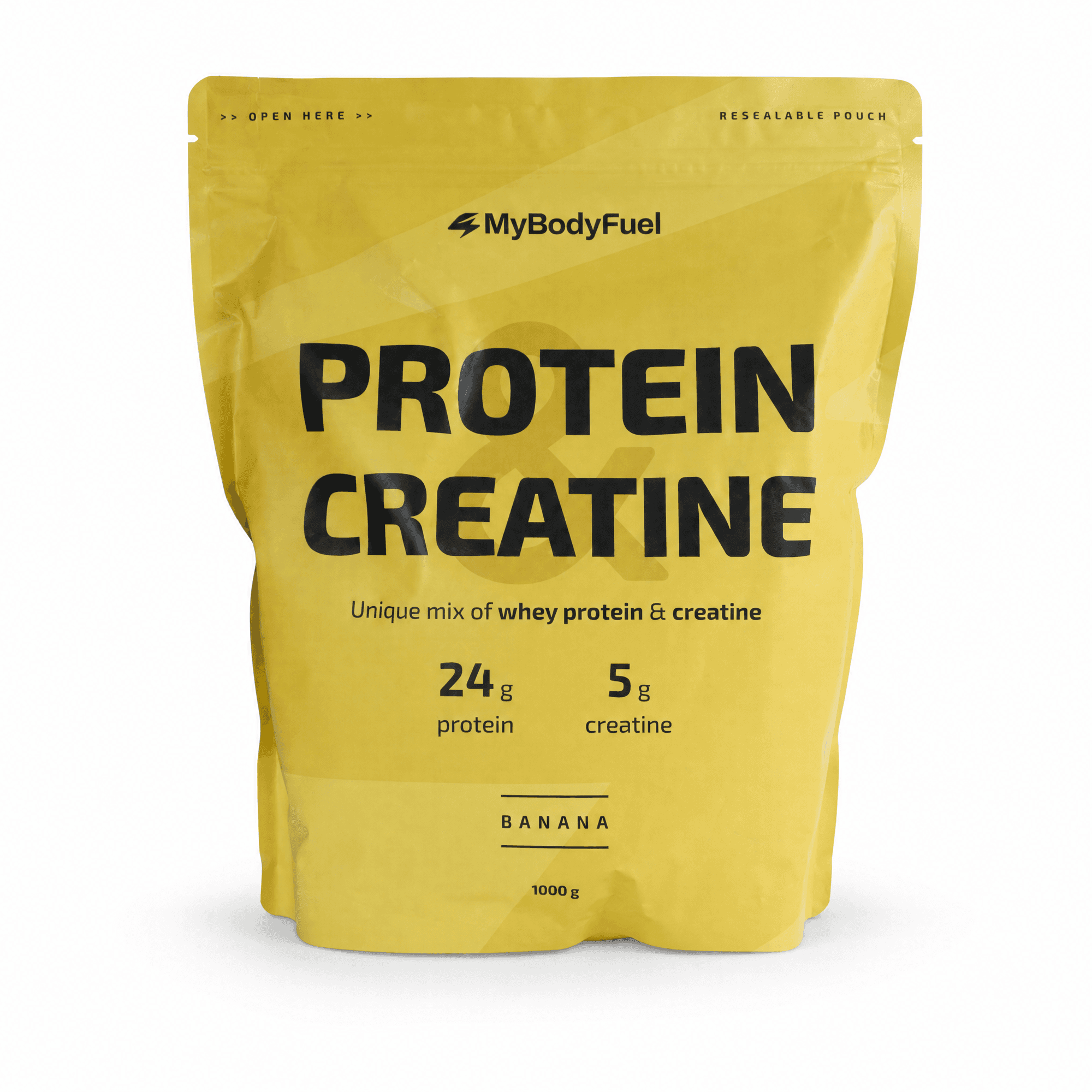 MyBodyFuel Whey Protein & Creatine - Banaan 1000g