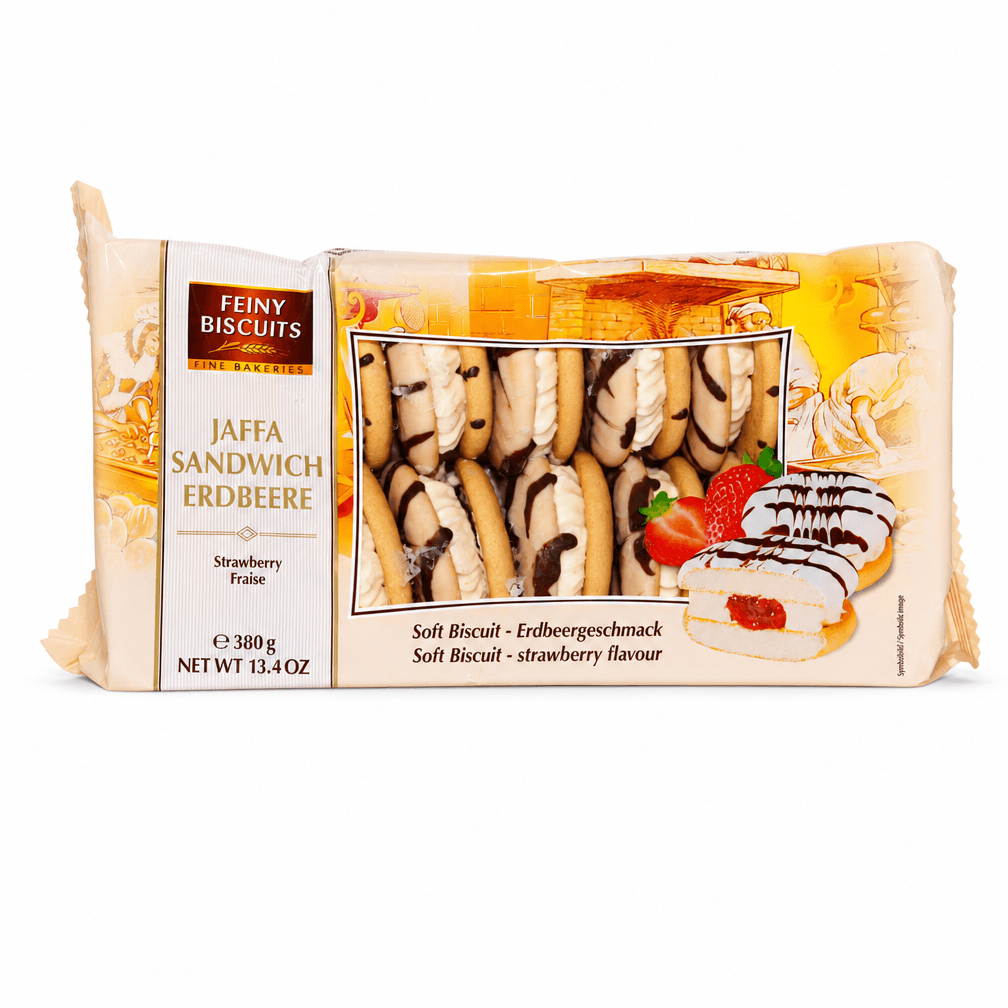 Jaffa Sandwich Room Aardbei 380g