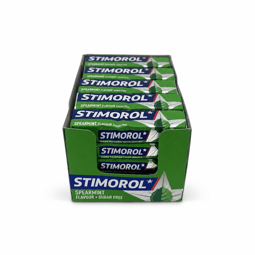 25 Pakken Stimorol Spearmint 14g