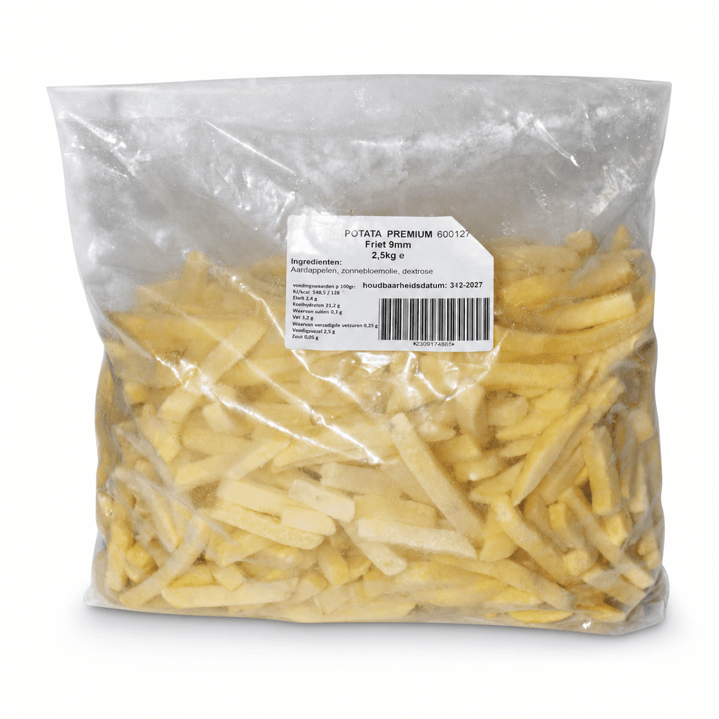 Potata Premium friet 9x9 mm 2,5kg