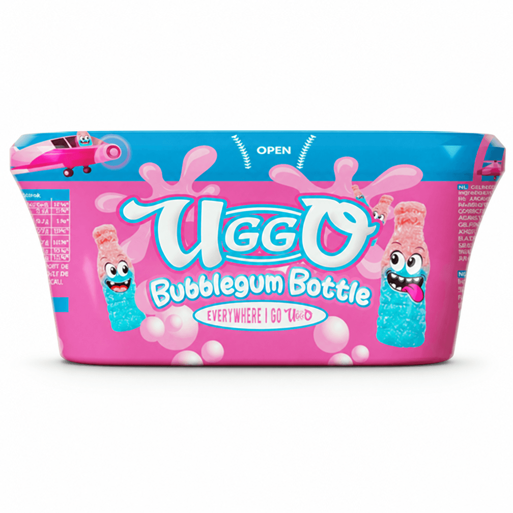 3 Potten Uggo Bubblegum Bottle 200gr