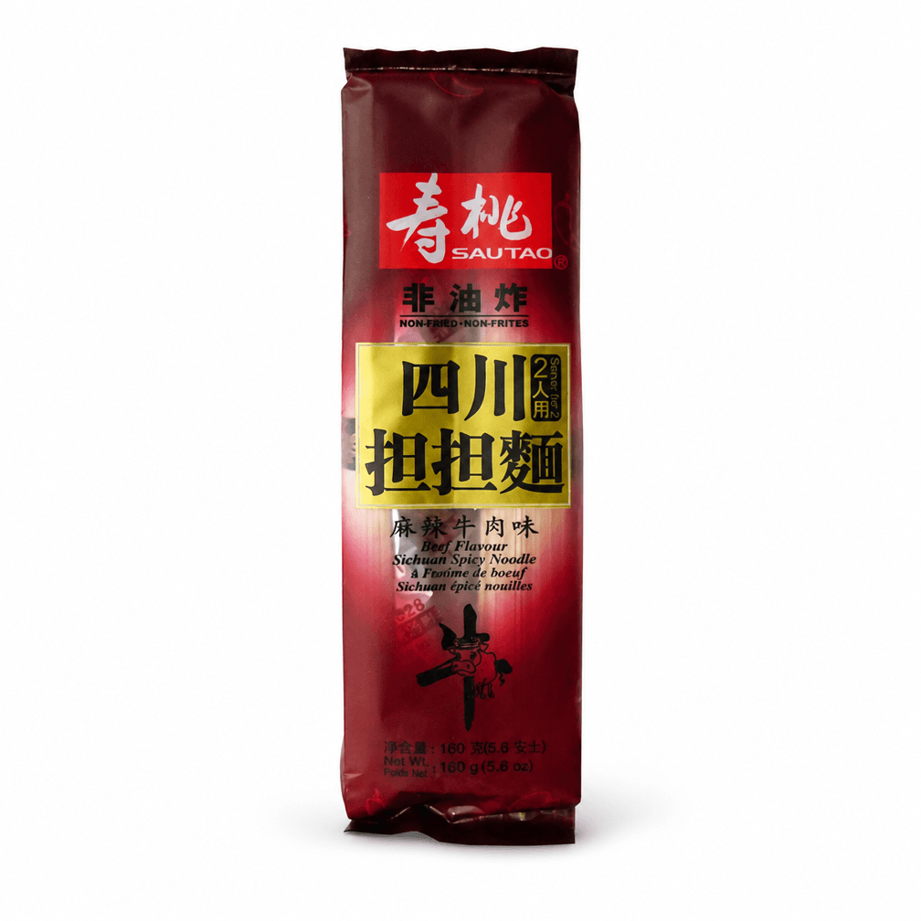 20 pakken SAU TAO Sichuan Spicy Noodle Beef 160G