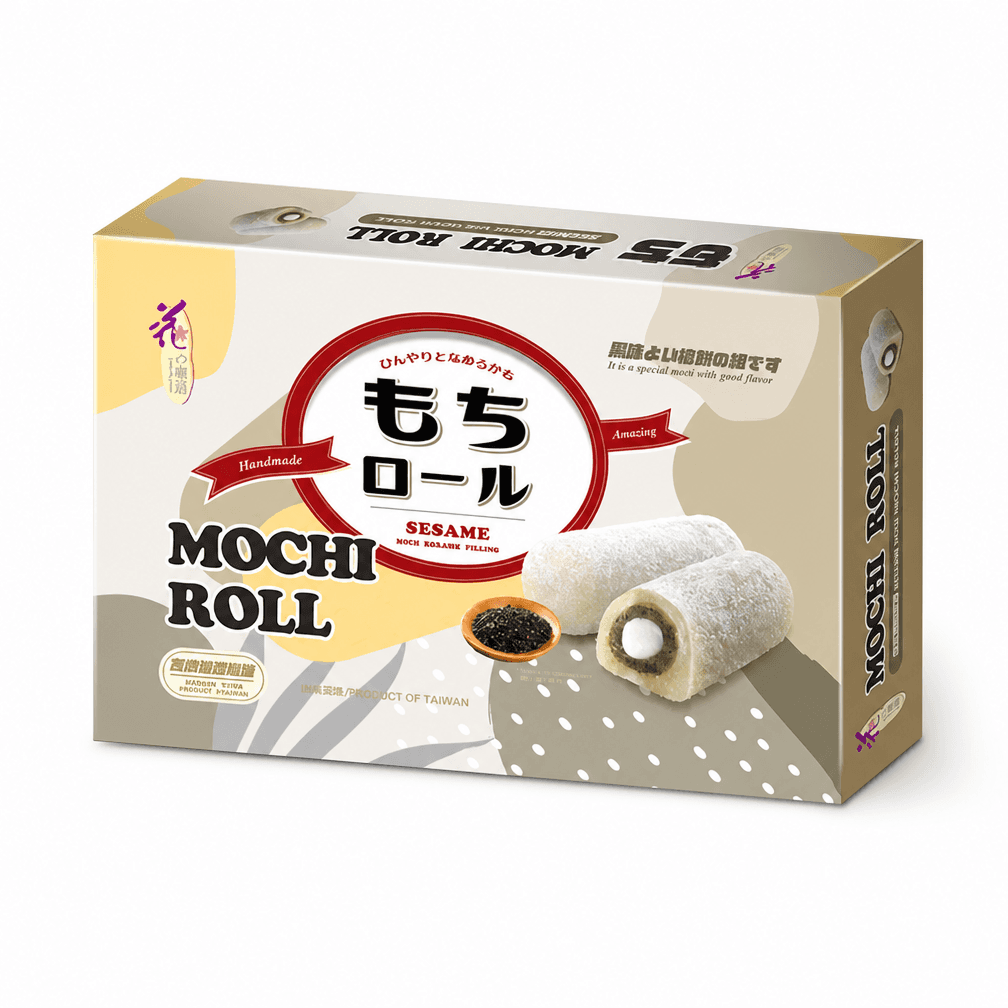 3 pakken Love & Love Mochi Roll Sesam en creme vulling 150g