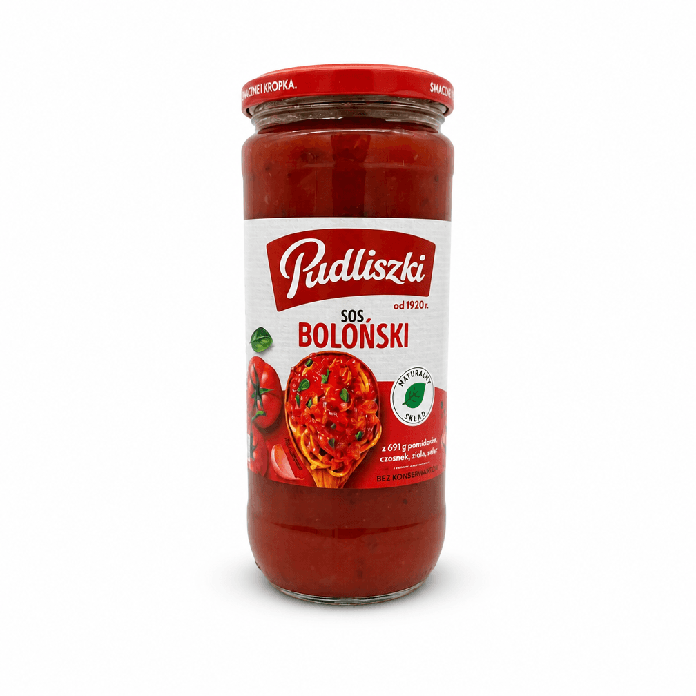 3 Potten Pudliszki Mexicaanse Spaghetti Bolognese saus 480gr