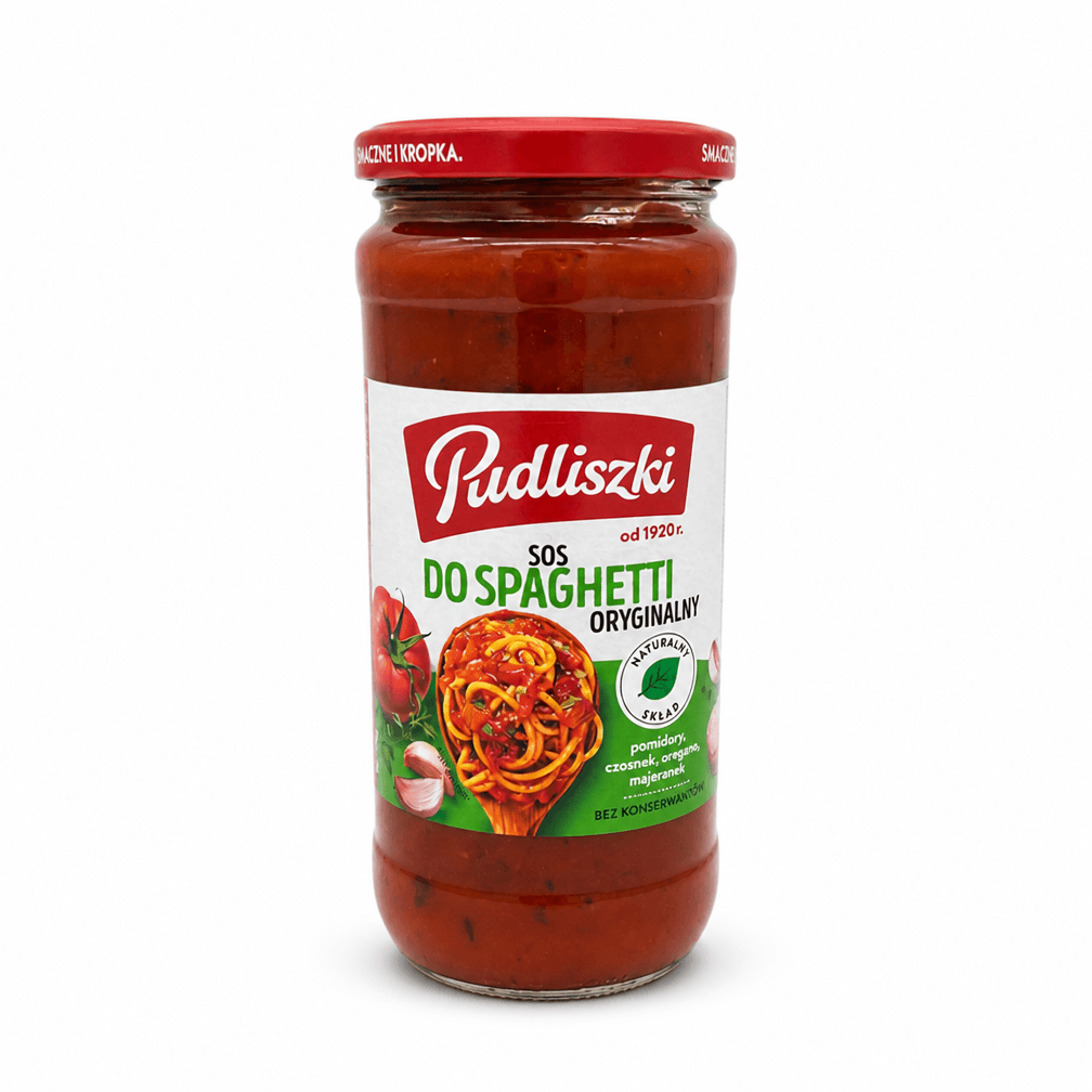 Pot Pudliszki Original spaghettisaus tomaat 480 g, 3 x 1 pot