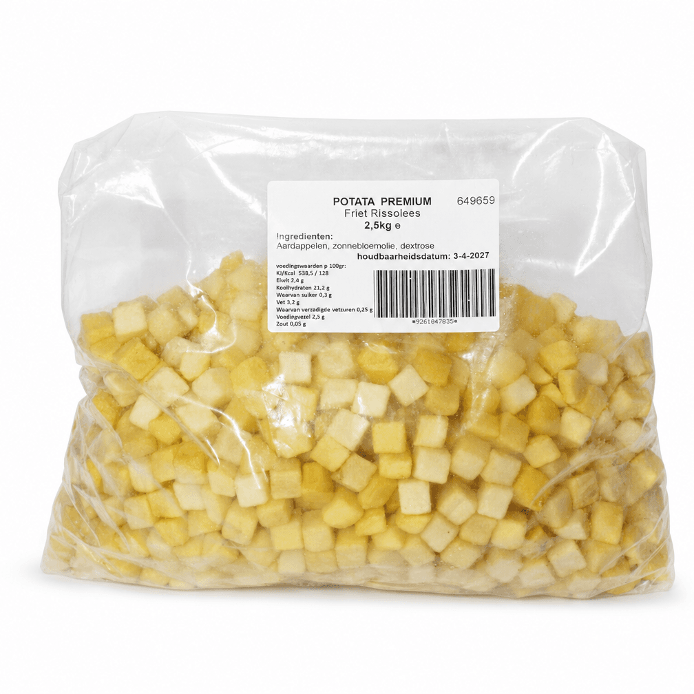 Potata premium friet rissolees 2,5kg