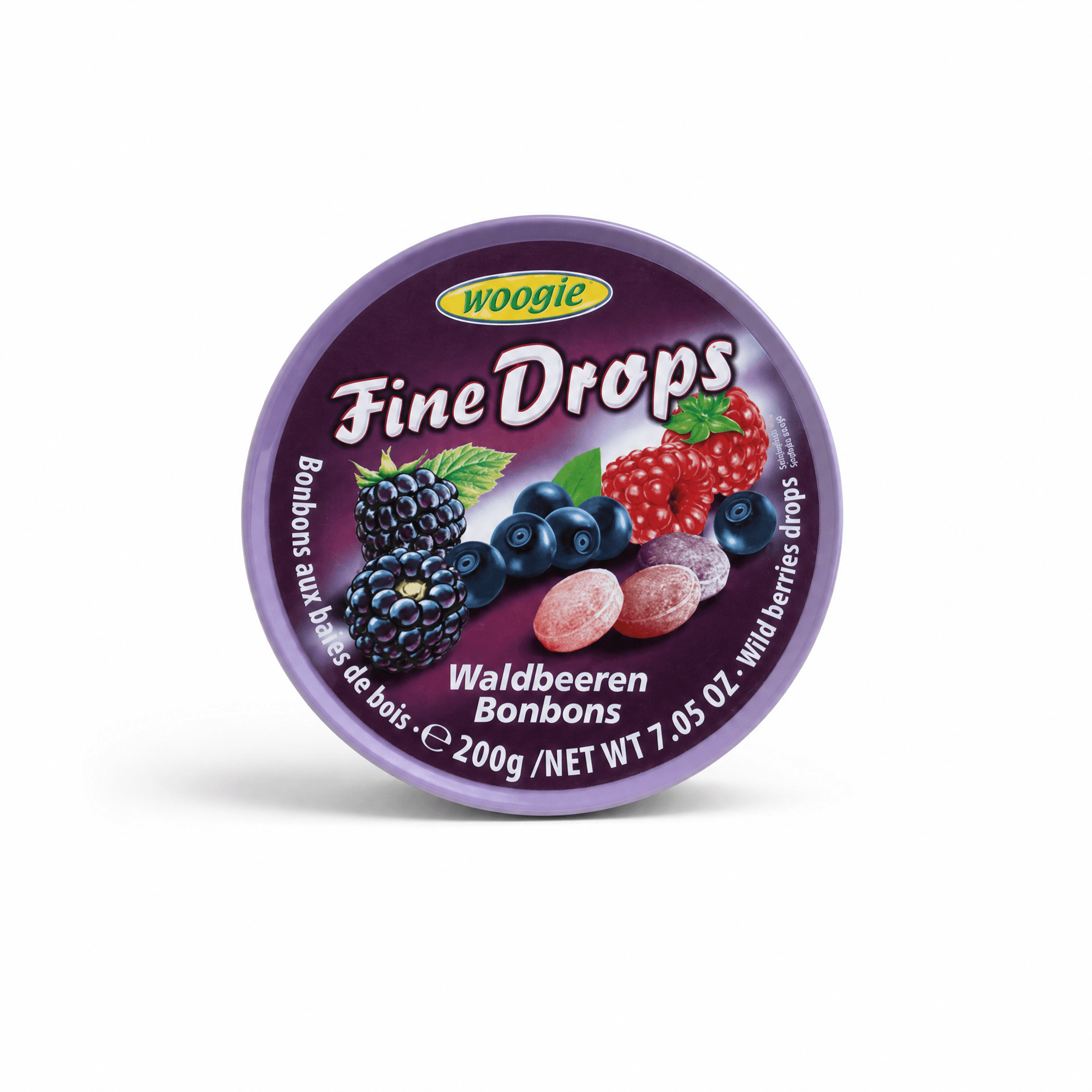 zuurtjes met bosbessen 200g
