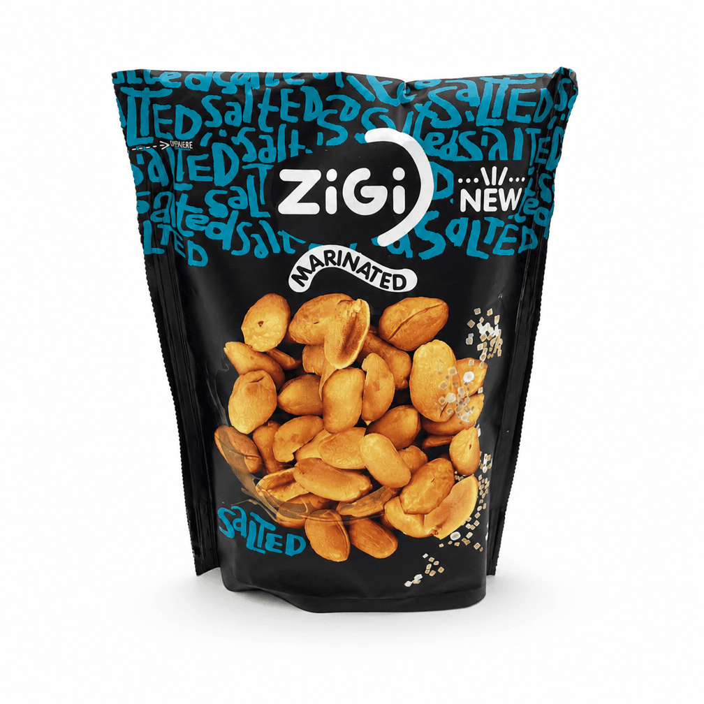 3 Zakken Zigi Gezouten Pinda's 70g