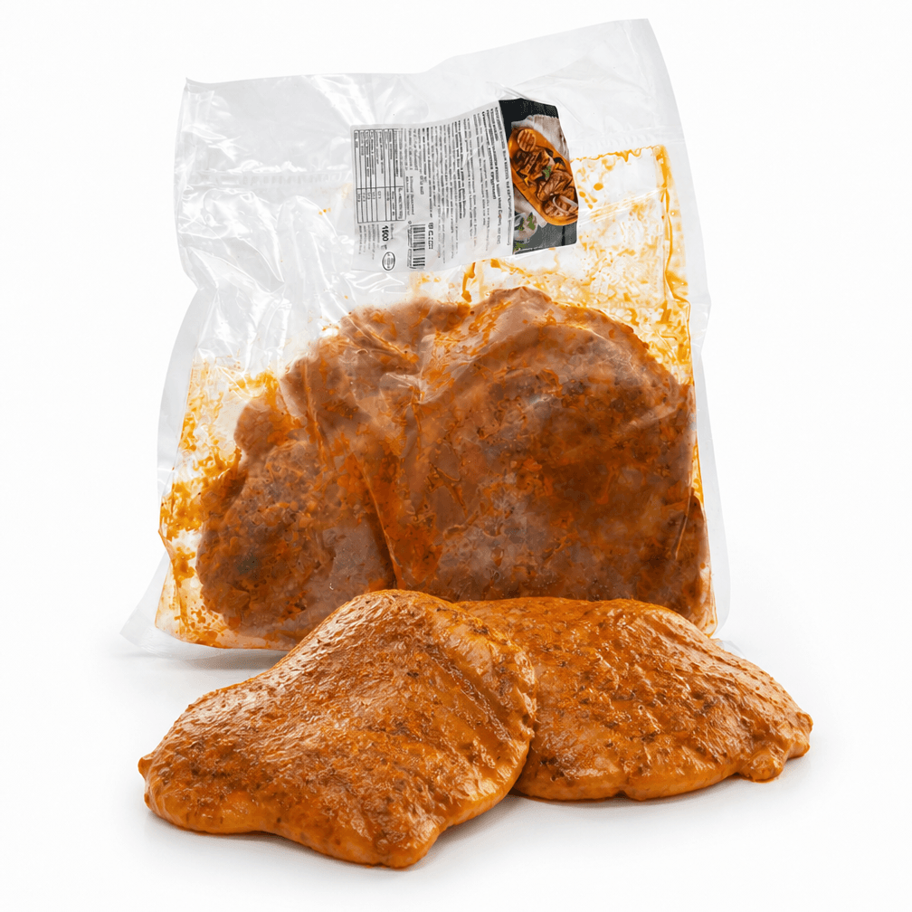 Kippenbovendijen  gekruid DV 1,5kg