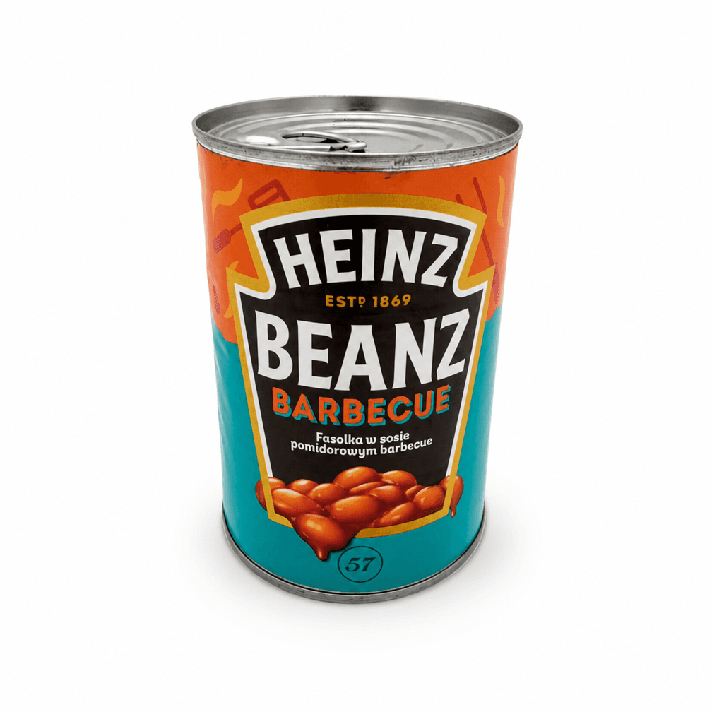 Blik Heinz Bonen in tomatensaus barbecue 3 x 1 blik 390g
