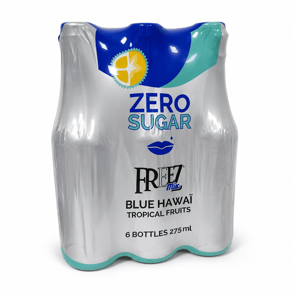 FREEZMIX BLUE HAWAI Zero Suger  6x275ml