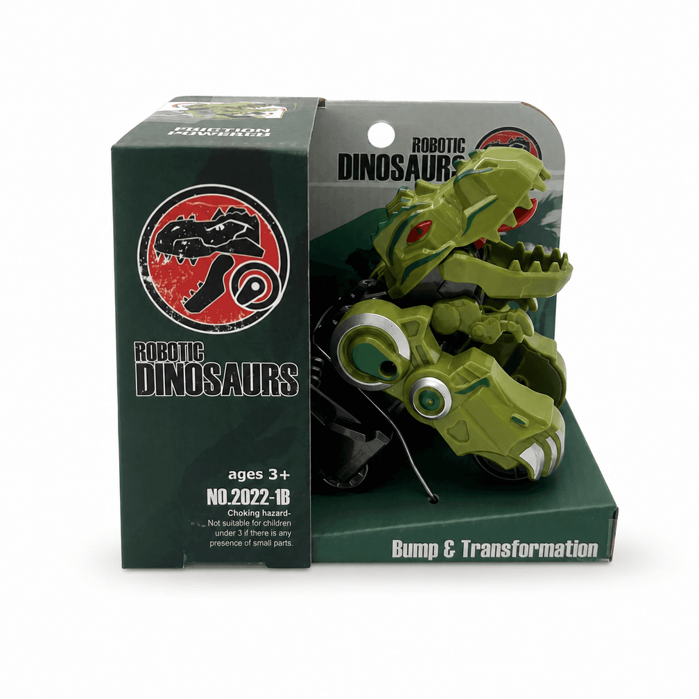 Dino auto 15 cm frictie 4-assorti kleuren, OTВ
