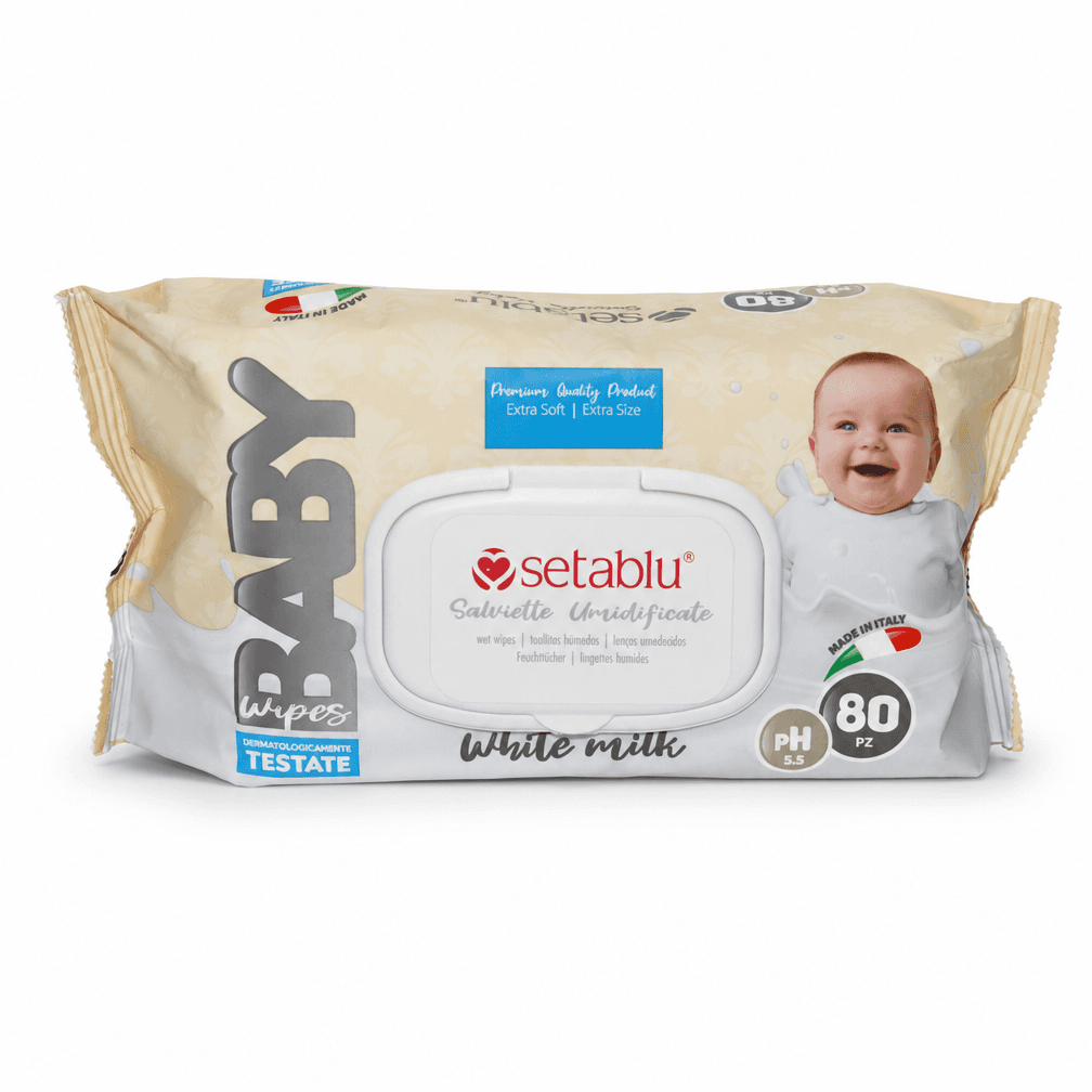 Babydoekjes White Milk