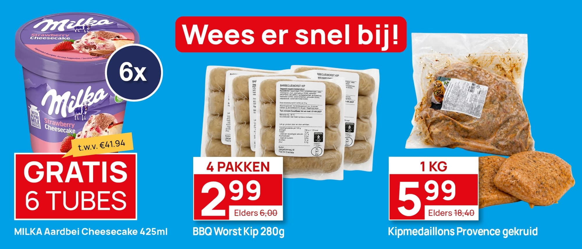 De goedkoopste boodschappen!