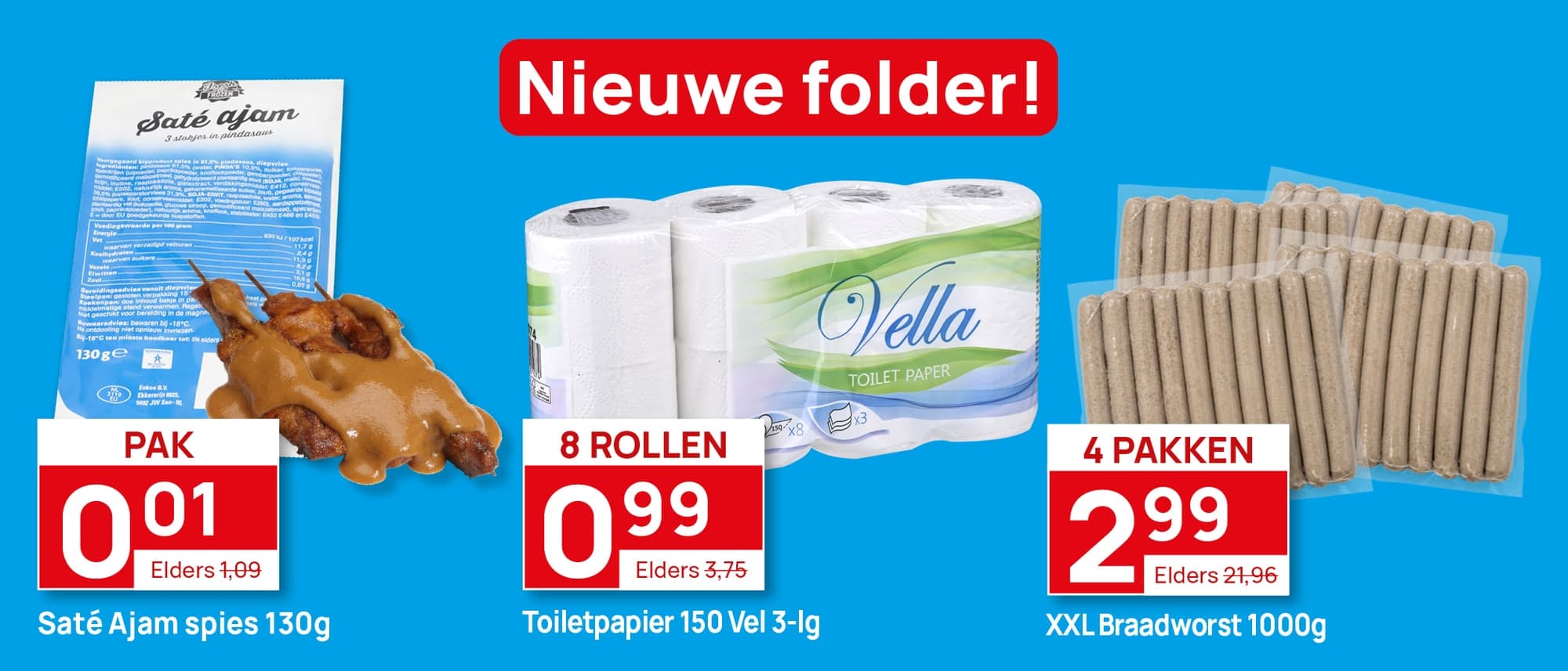 De goedkoopste boodschappen!