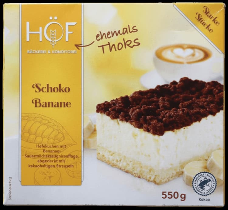 Höf Banaan-chocolade cake 550gr