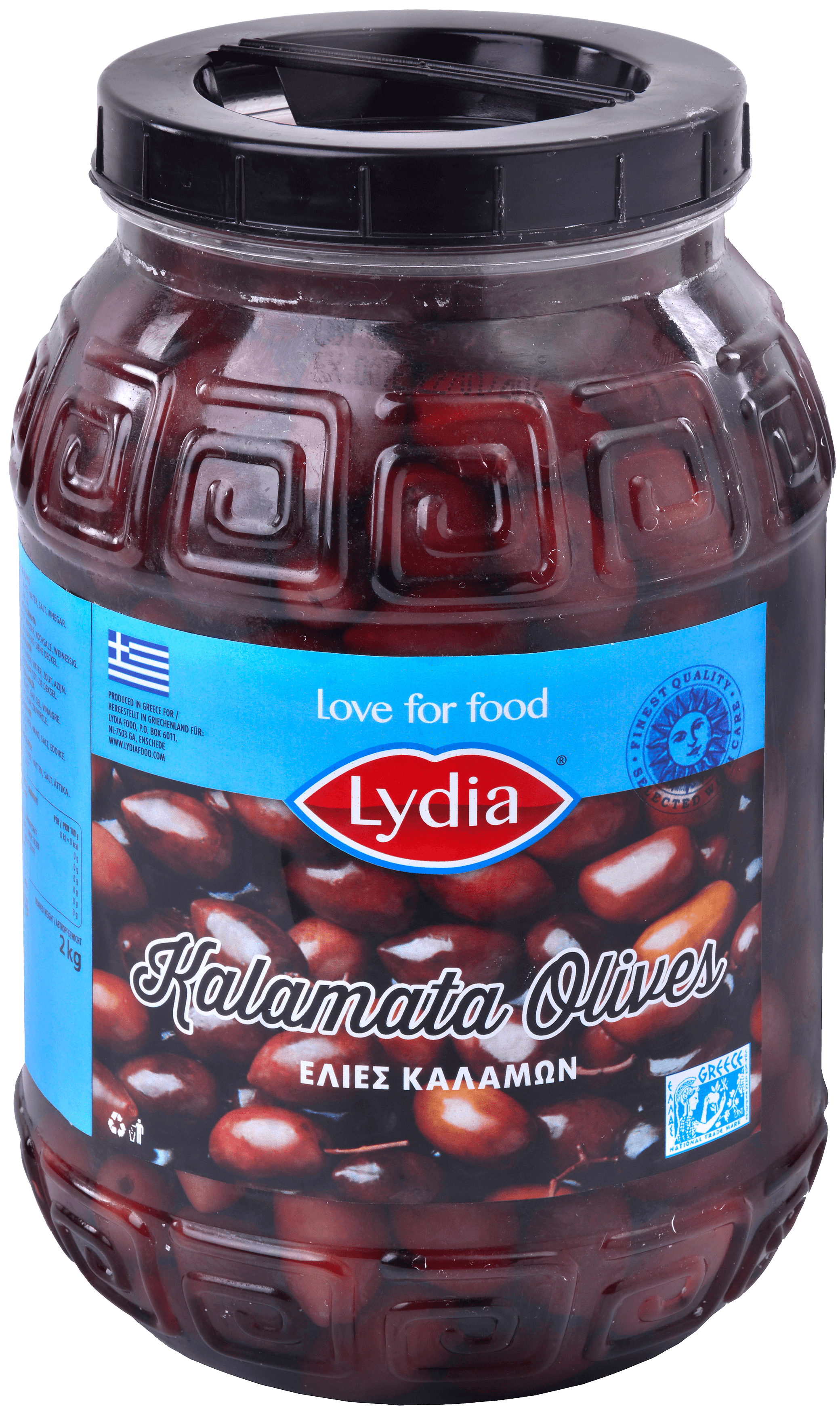 Lydia Kalamata Olijven uit Griekenland 2kg