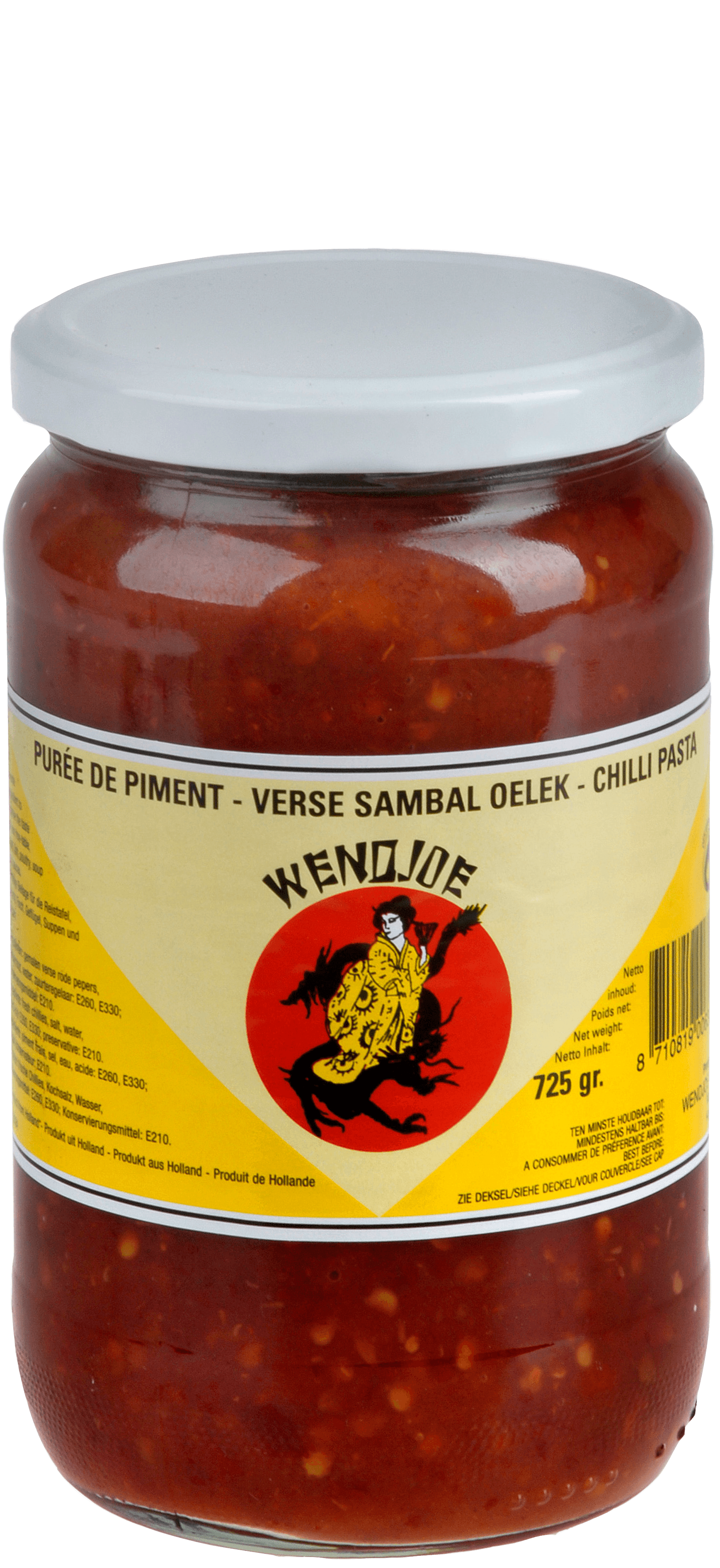 Wendjoe Verse Sambal Oelek 725g