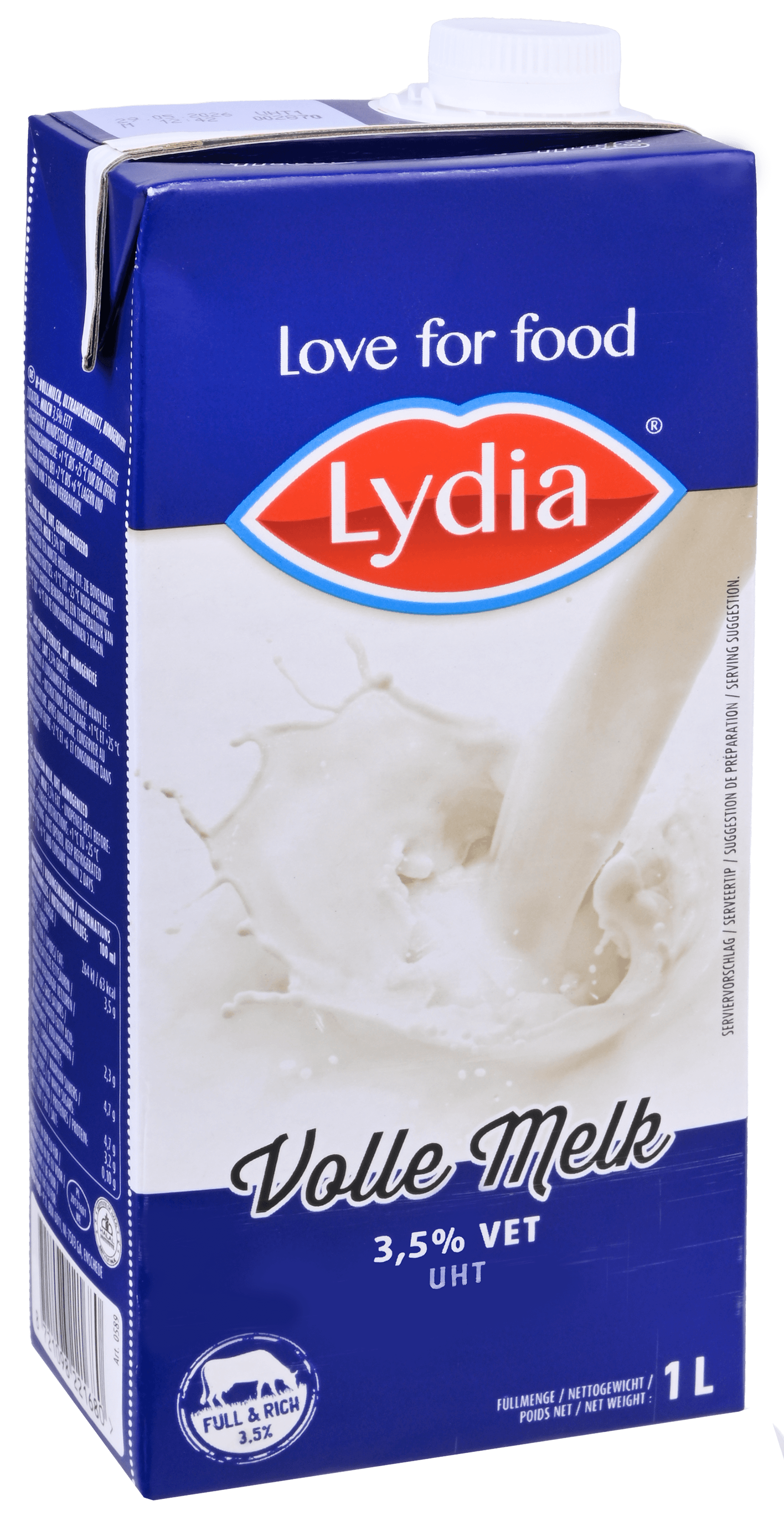 Naarmann Houdbare Volle Melk 1L