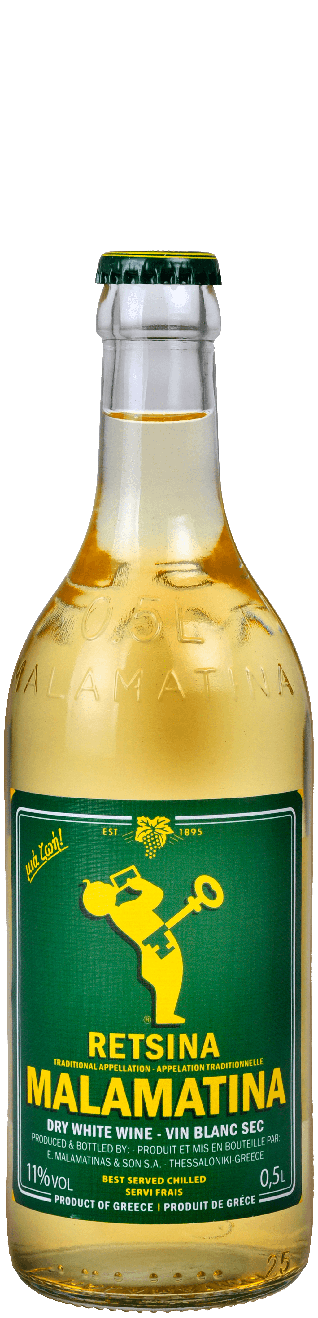 Retsina Malamatina - EXCLUSIEF BIJ BUTLON