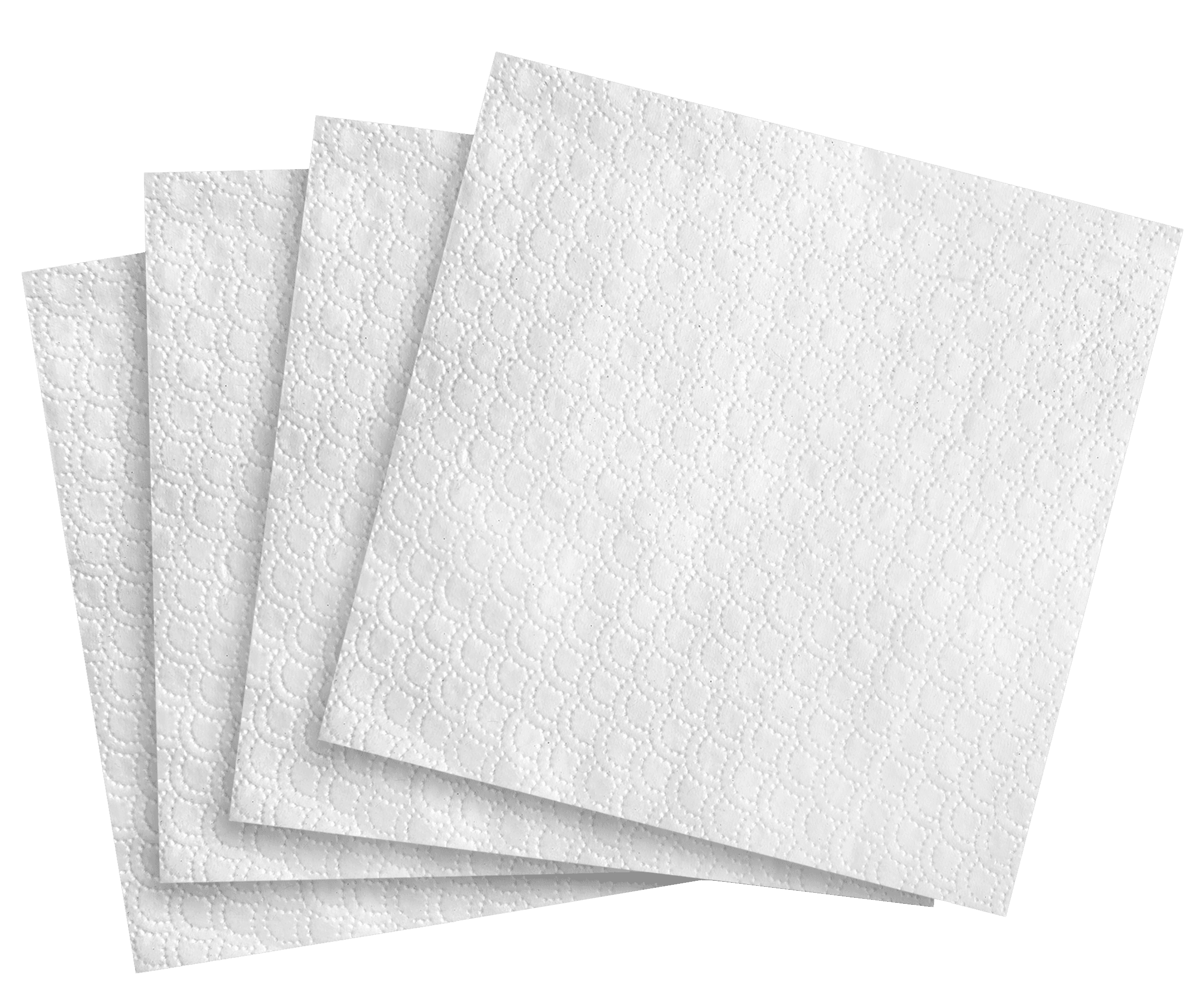 D,P, Servetten 33x33cm 1-lg WIT