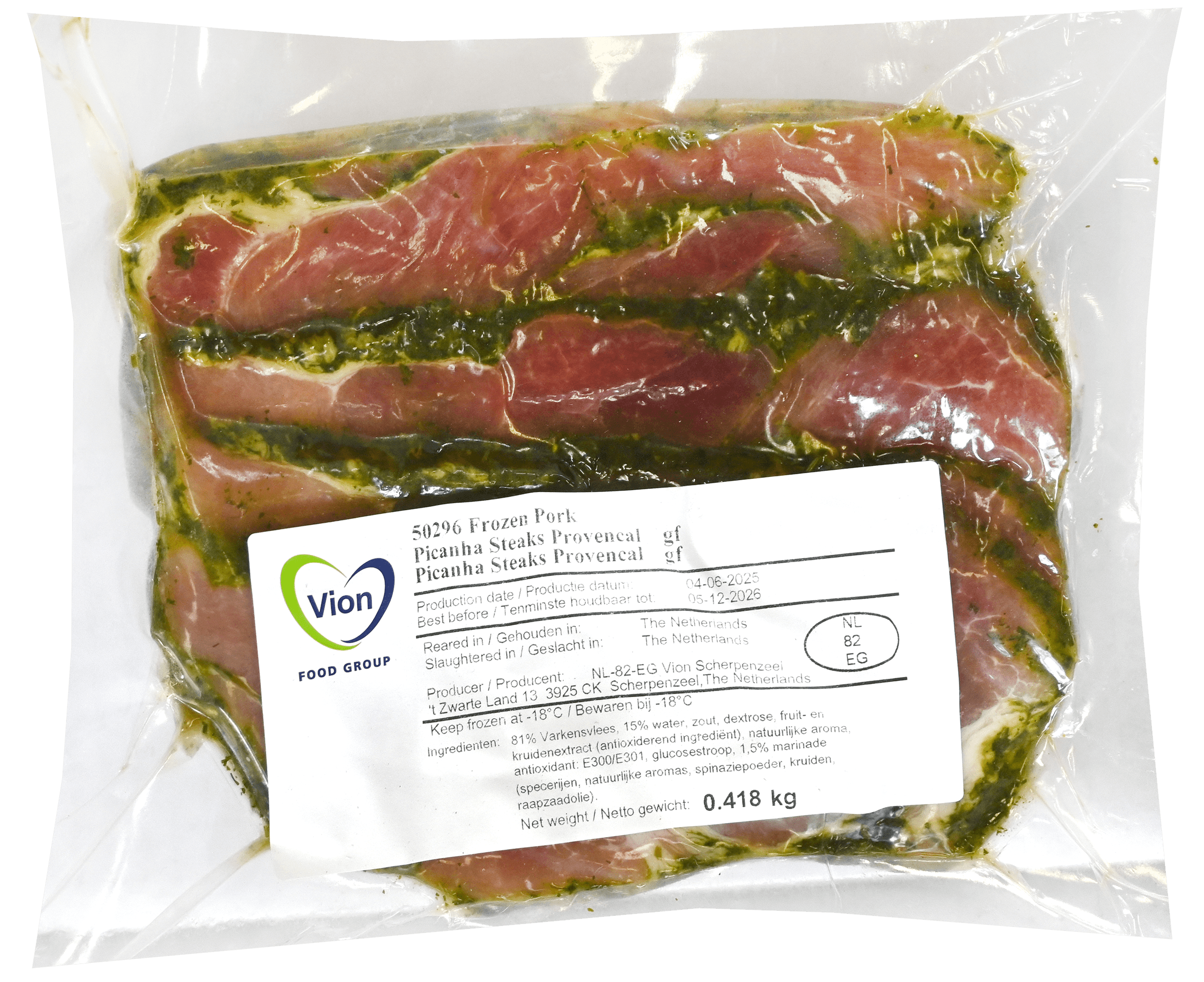 Picanha Steaks Provencaals Gemarineerd ca. 400g