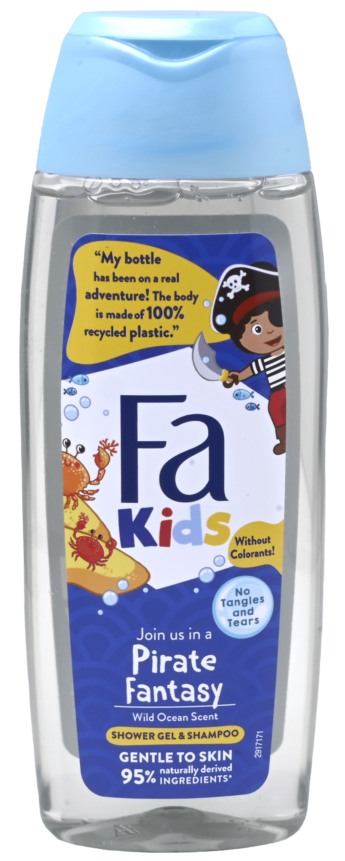 2 flessen Fa Douche Kids Pirate 250ml