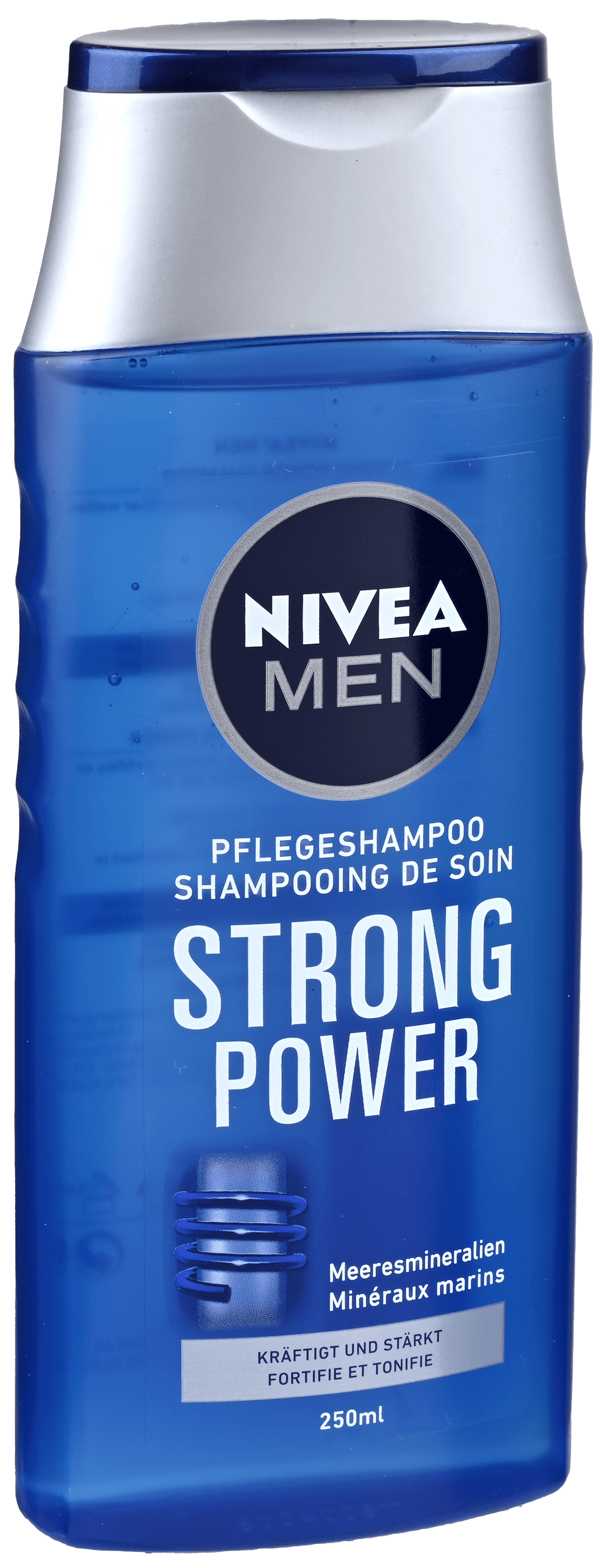 3 flessen Nivea Shampoo Men Strong Power 250ml