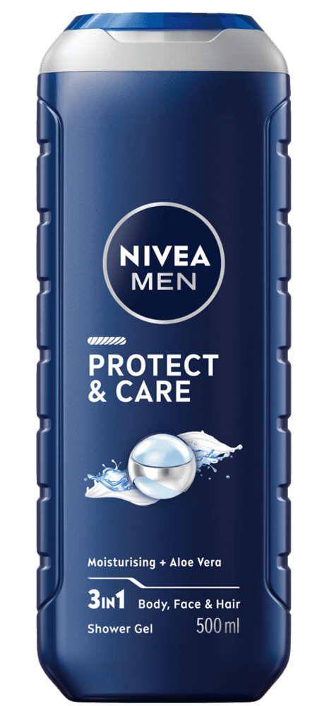 2 flessen Nivea Douchegel Original Care Men 250ml