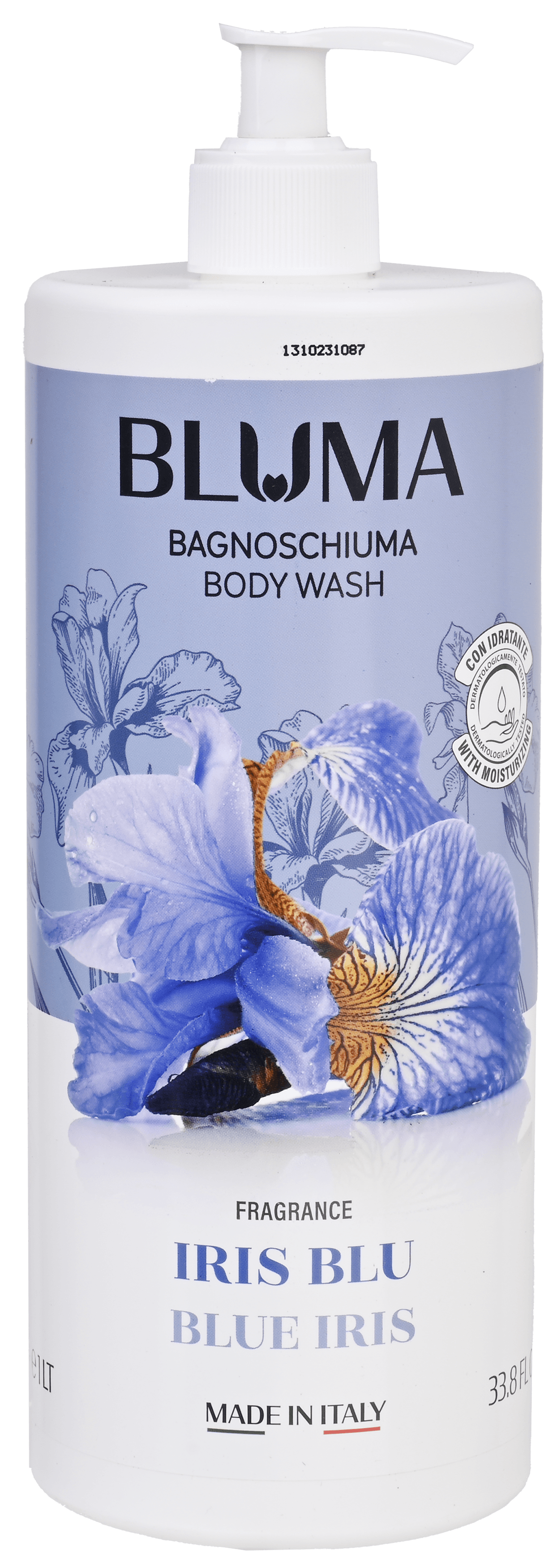 2 stuks Bluma Douche Pomp Iris Blue 1L