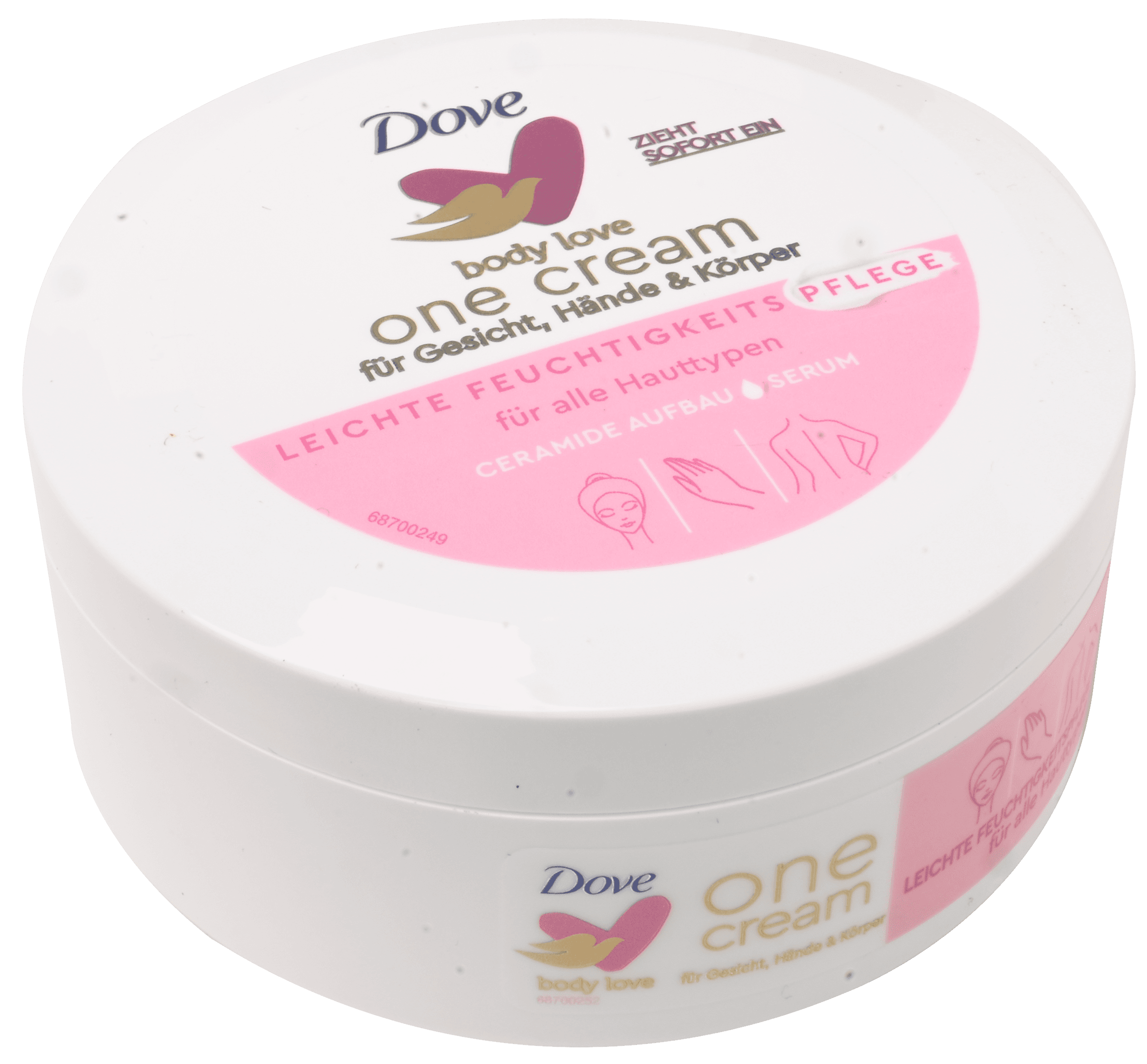 2 flessen Dove Body Cream Body Love Light Hydration 250ml