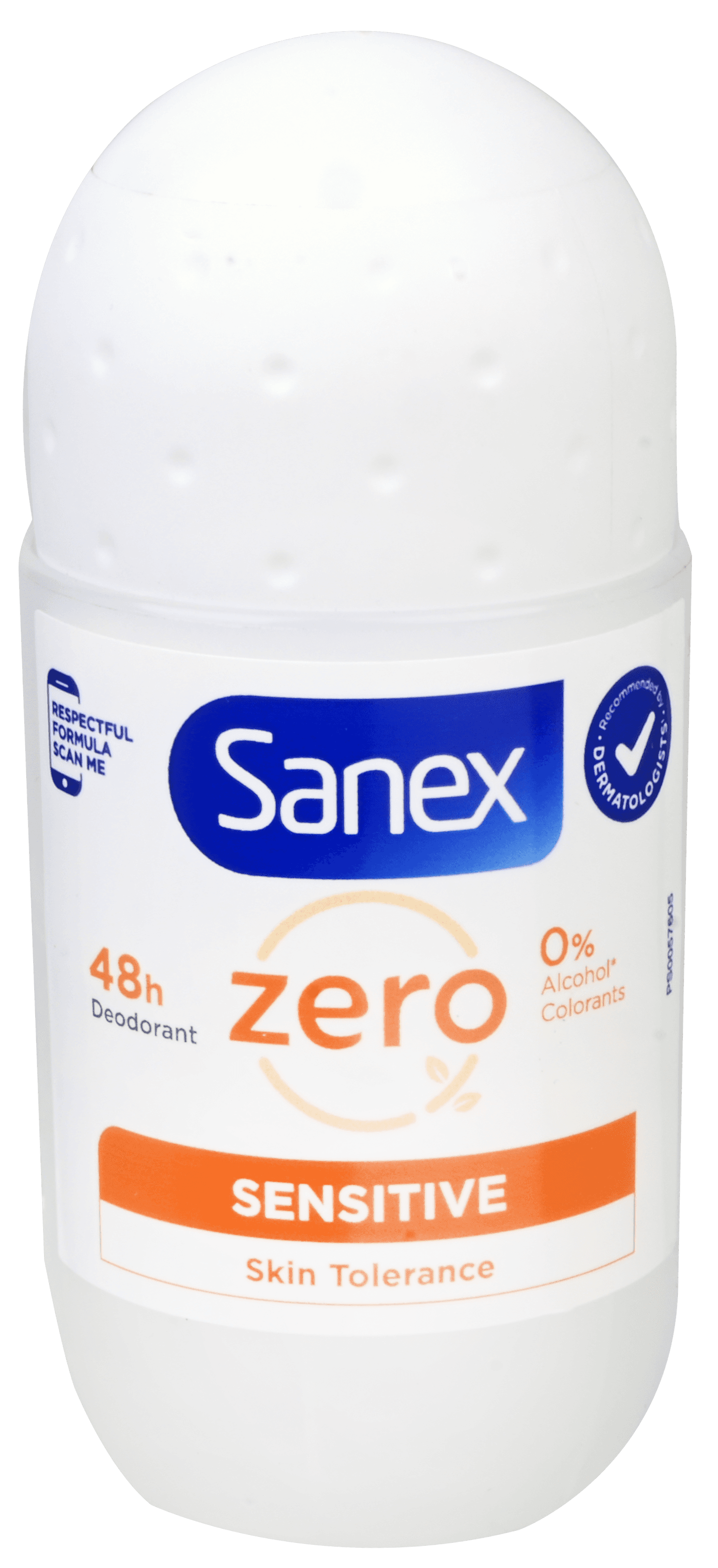 3 rollers Sanex Deo Roll-On Zero 0% Sensitive Skin 50ml