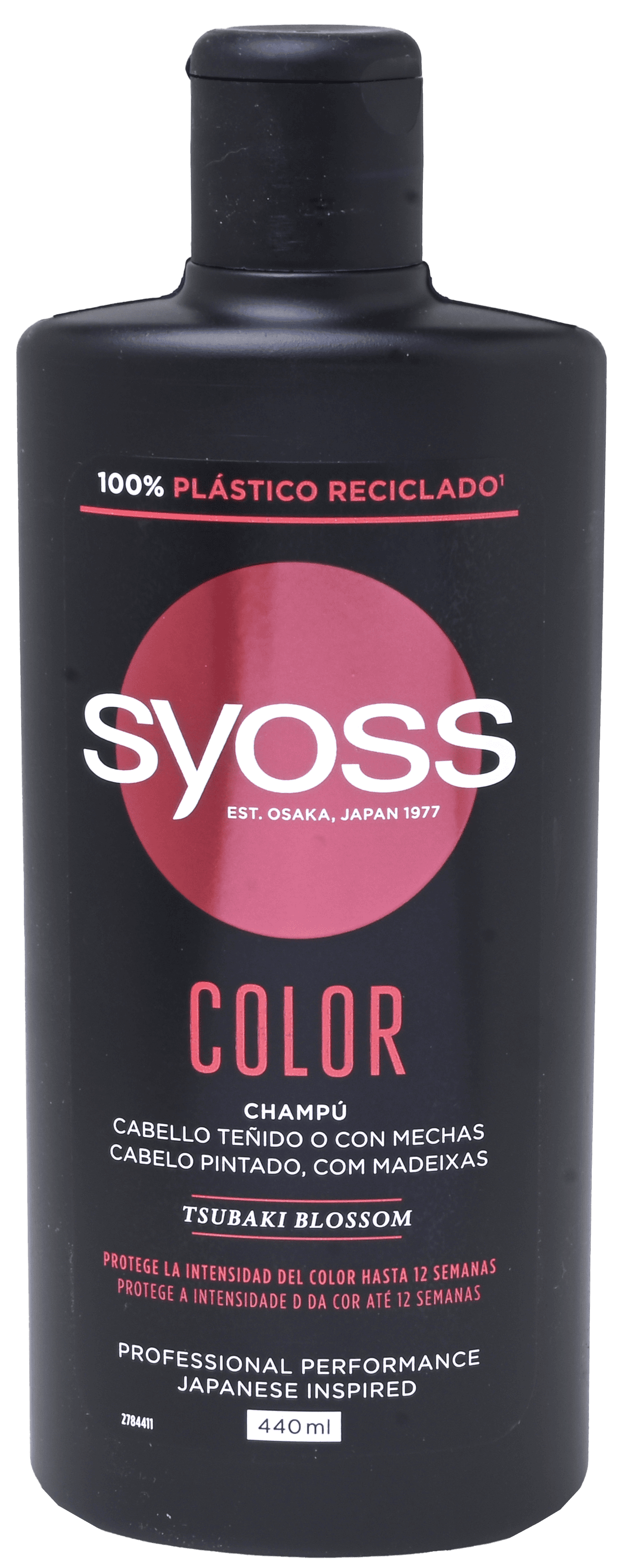 3 flessen Syoss Shampoo Color 440ml