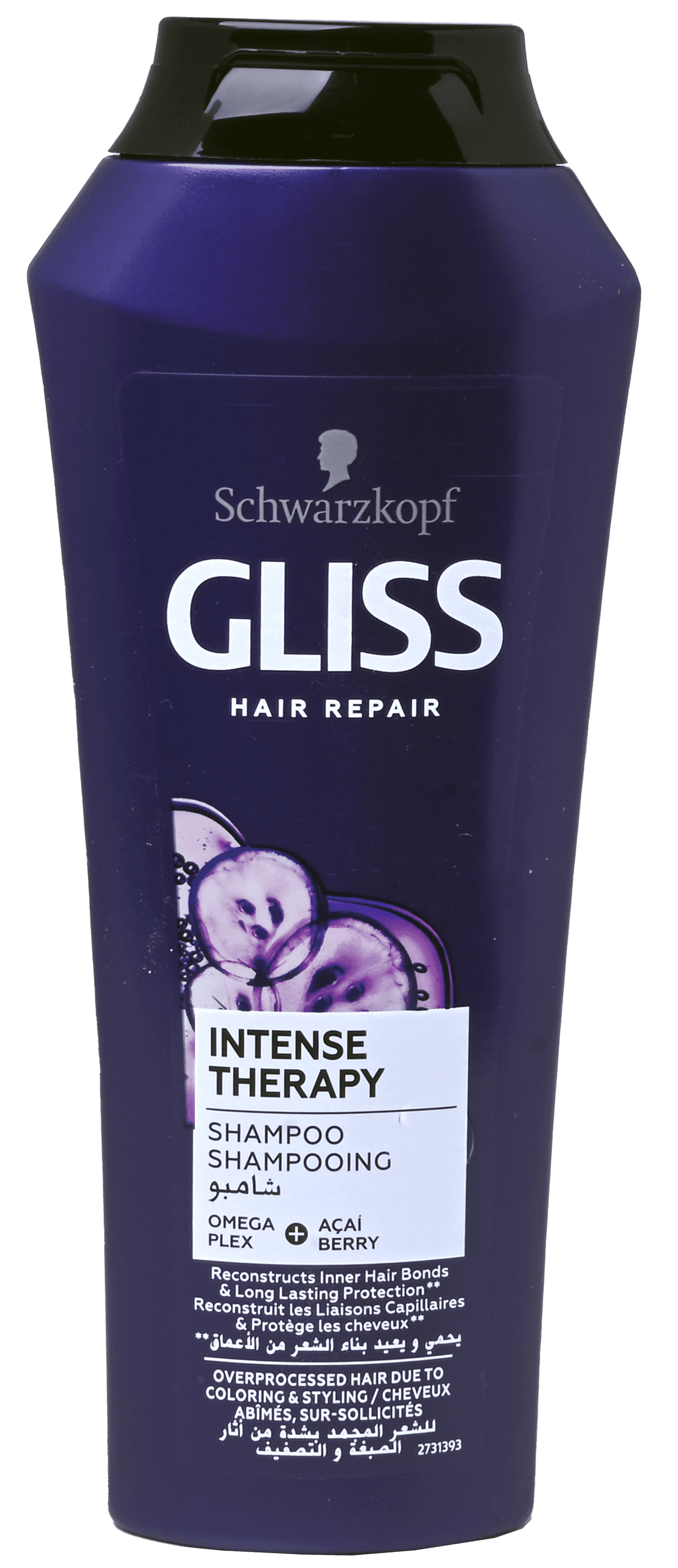 2 flessen Gliss Shampoo Intense Therapy 250ml