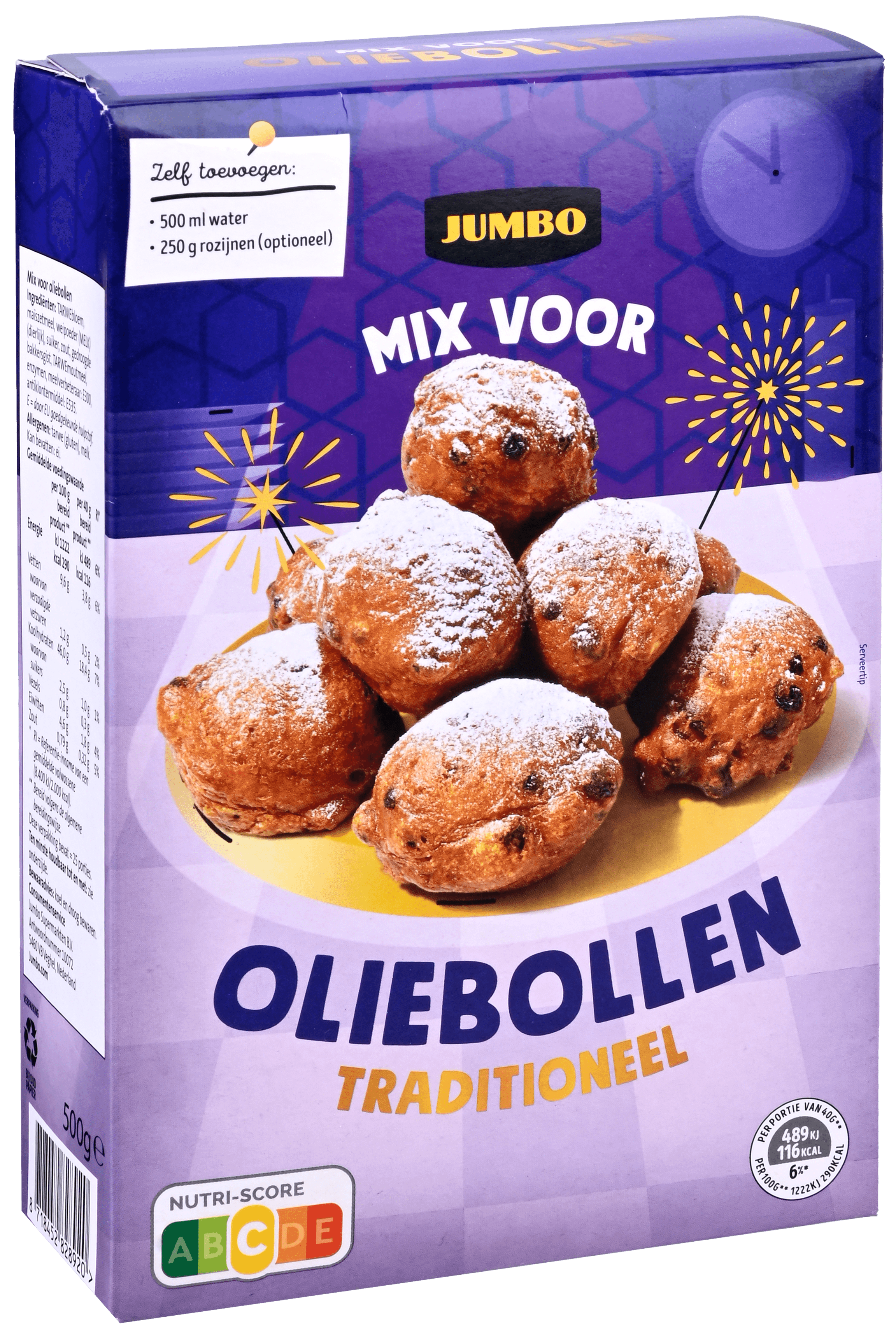 2 pakken Oliebollenmix 500g