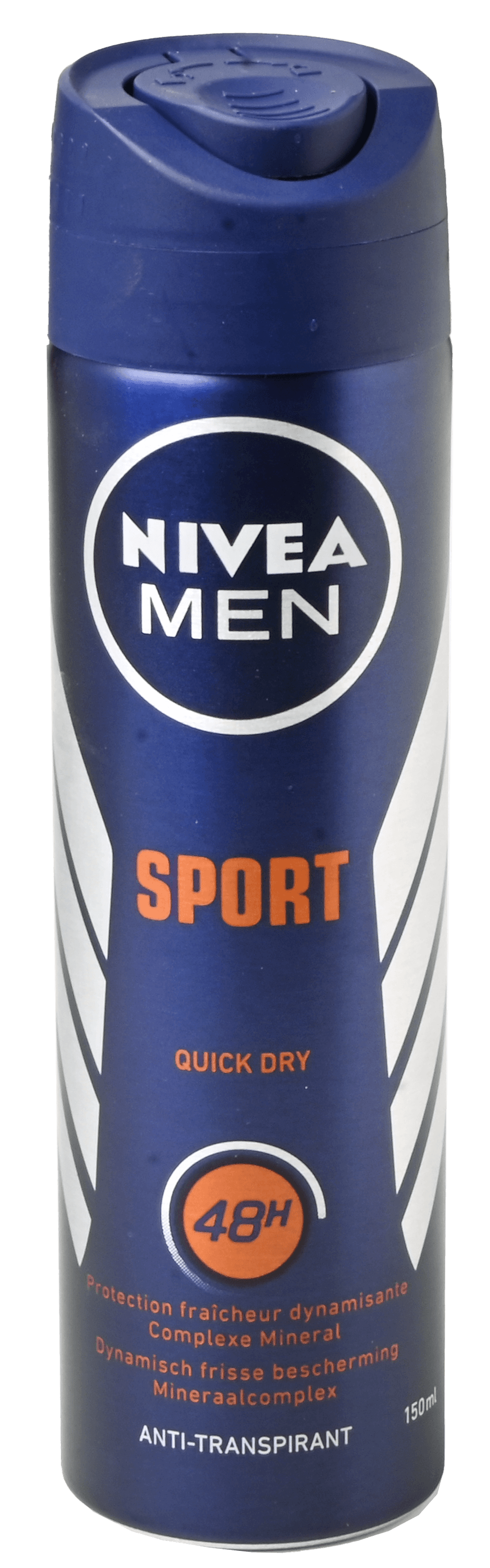 2 bussen Nivea Deospray Men Sport 150ml