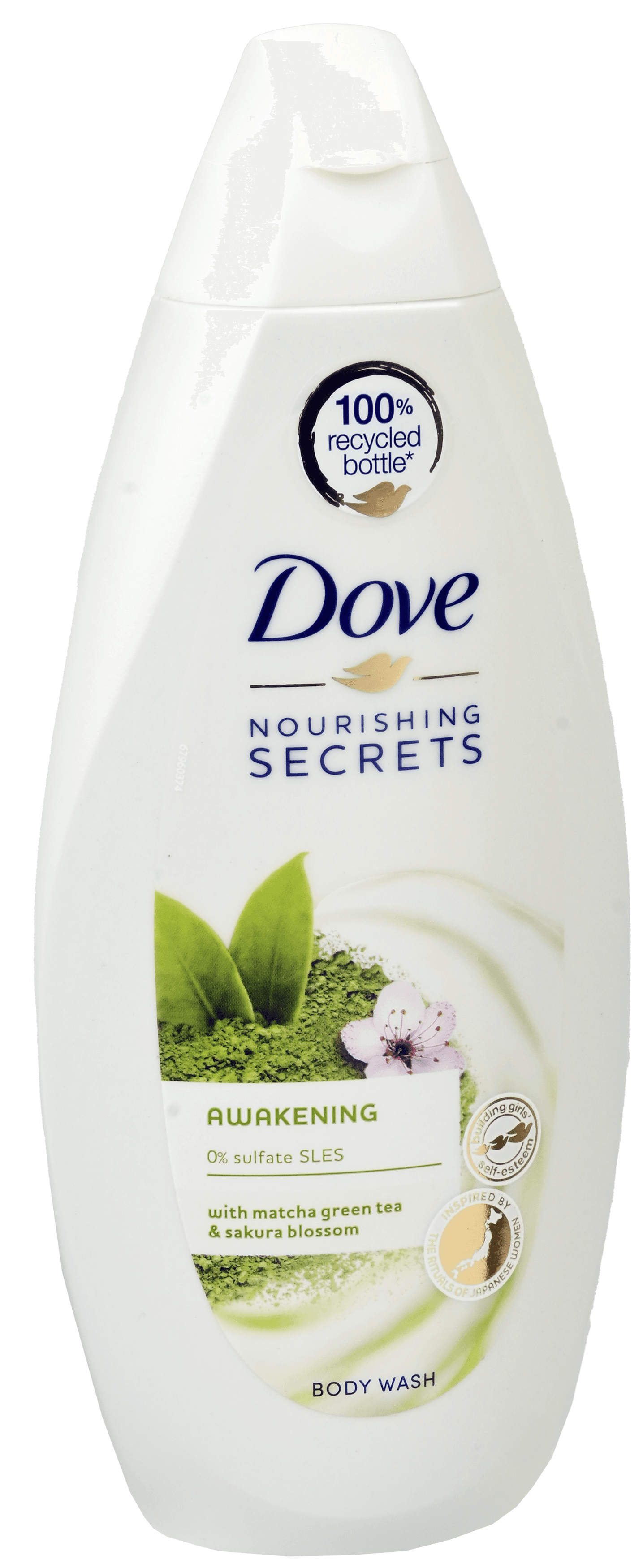 2 flessen Dove Douche Matcha Green Blossom 225ml