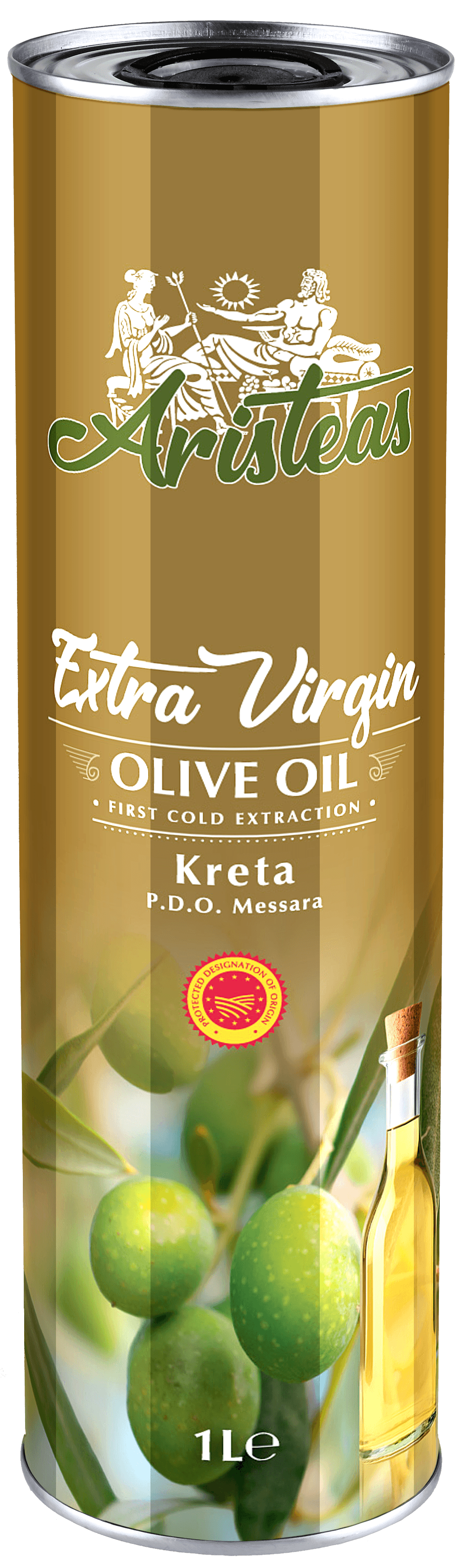 Aristeas Extra Vergine Olijfolie uit Kreta P.D.O. 1L