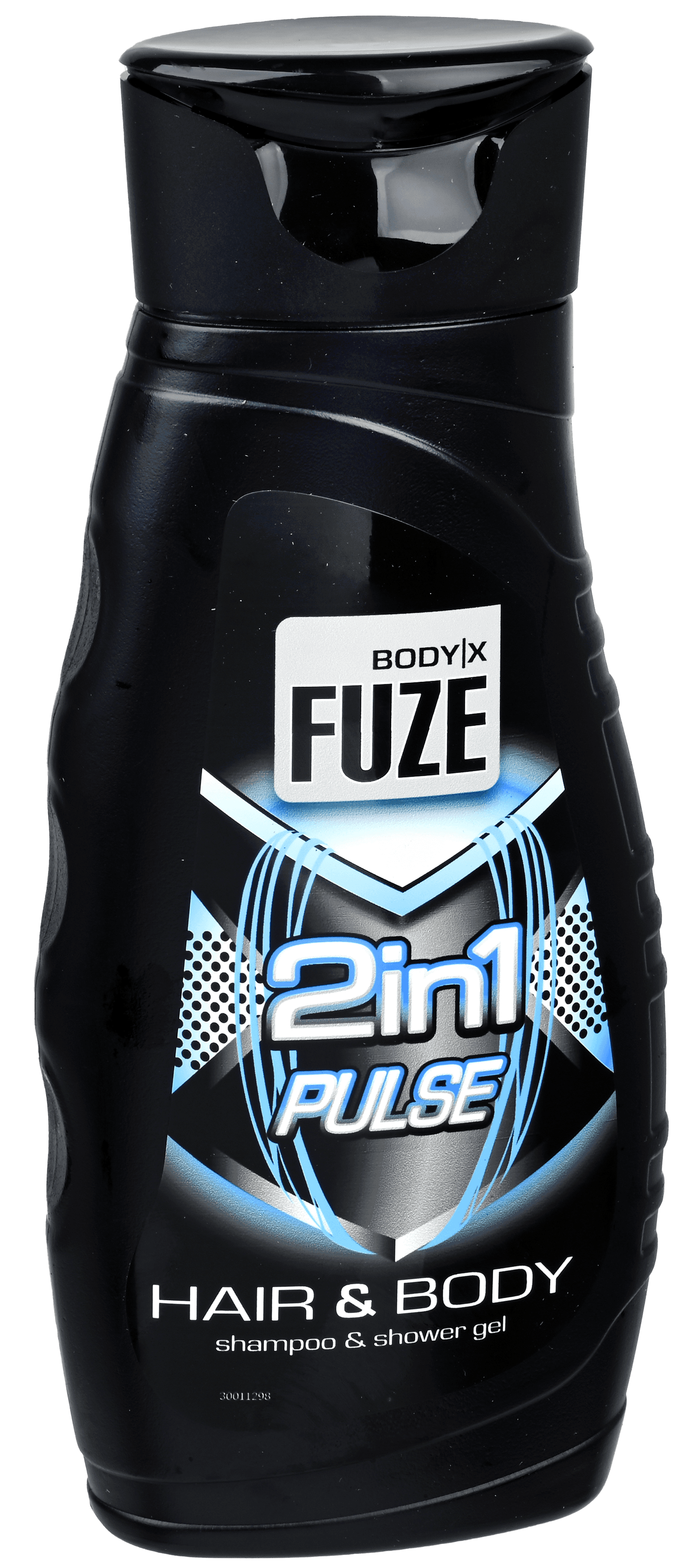 3 flessen Body-X Fuze Shampoo & Showergel 300ml
