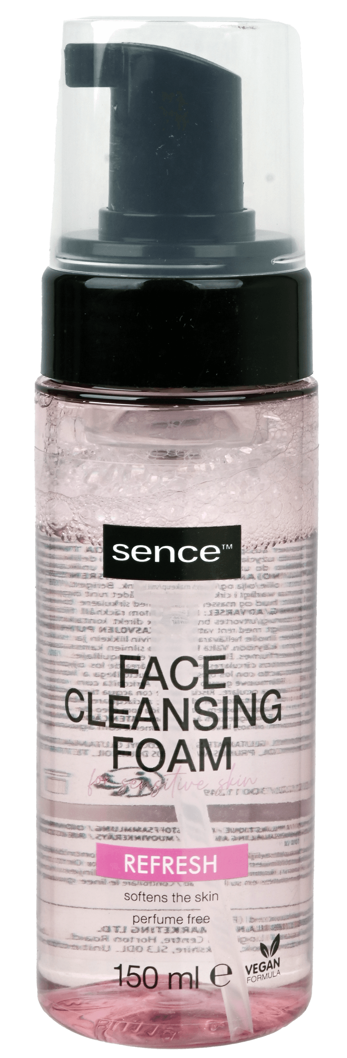 2 flessen Sence Gezichtsreinigingsschuim Sensitive 150ml