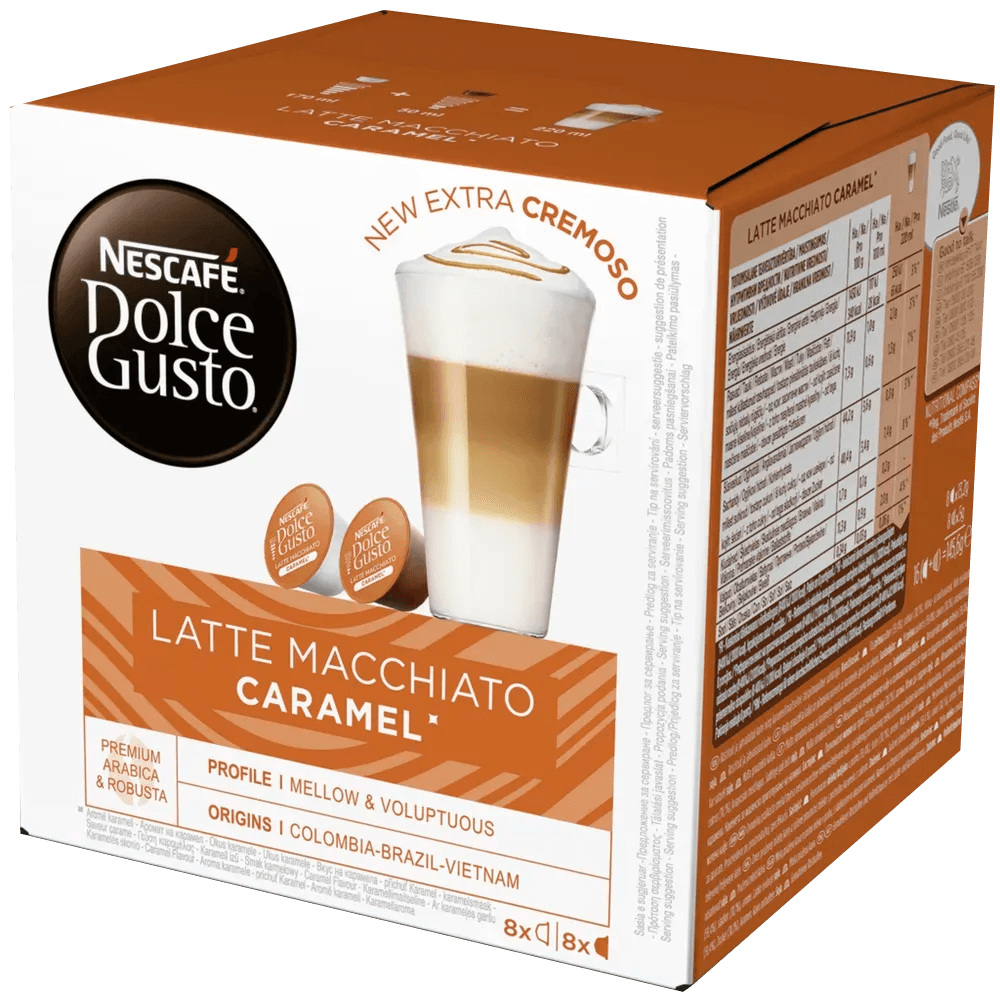 Dolce Gusto Caramel Latte Macchiato 8st