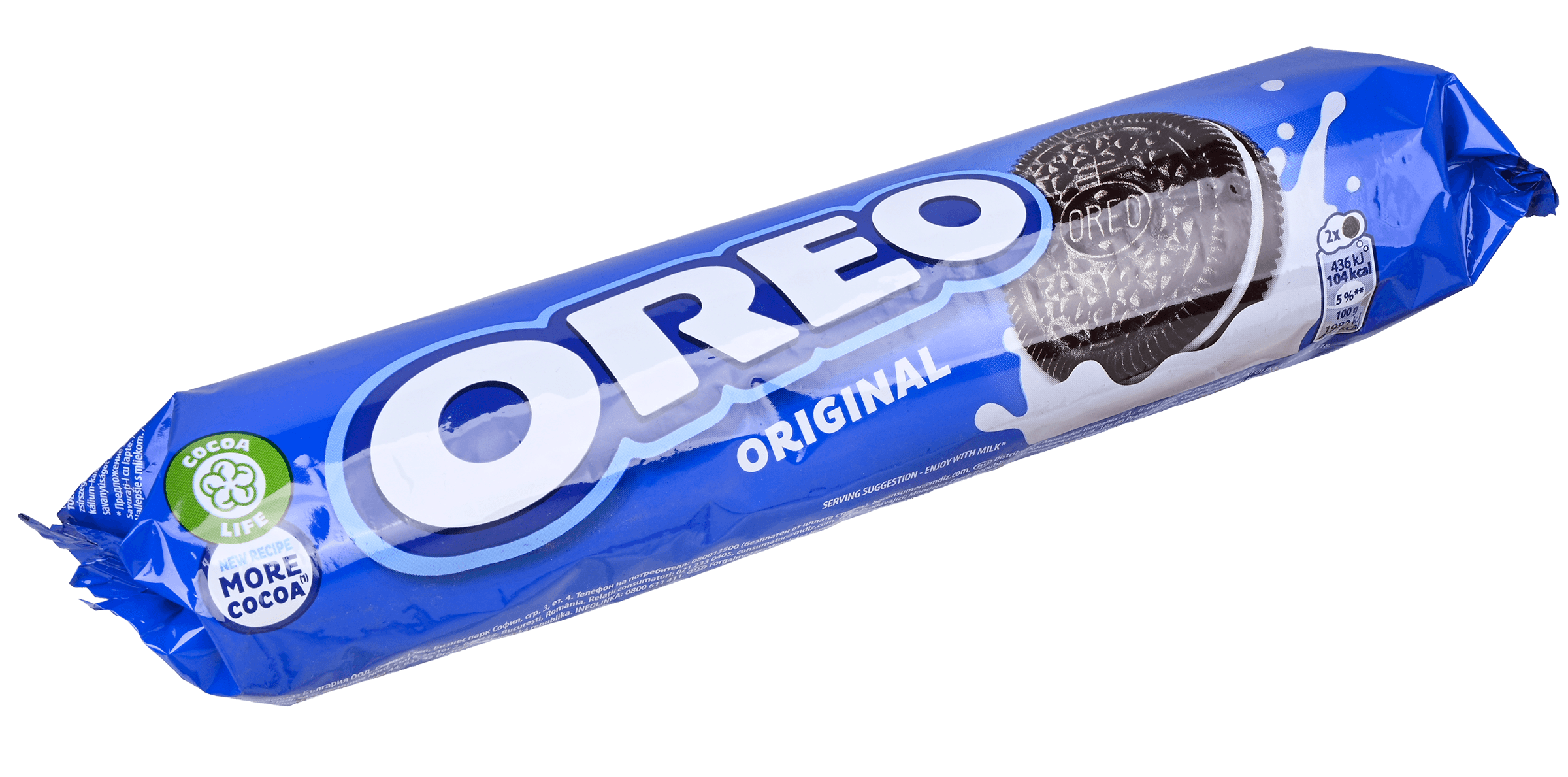 2 pakken OREO Filled Cookie Original 154g