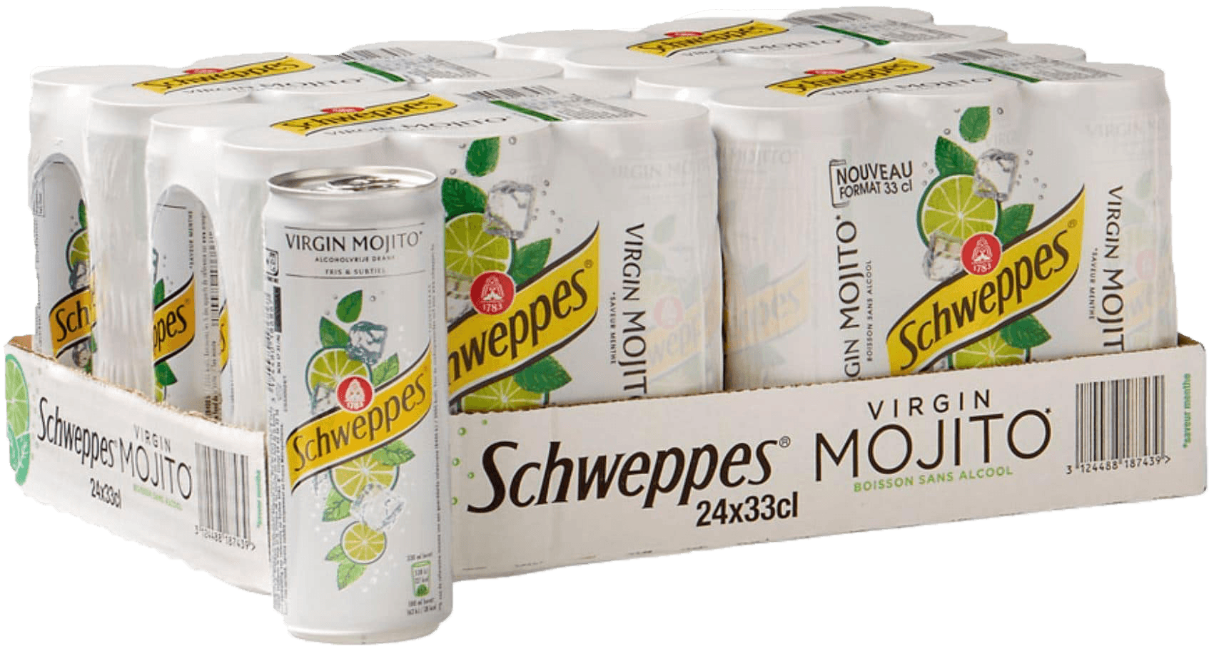 6-Pack Schweppes Mojito 330ml thumbnail 2