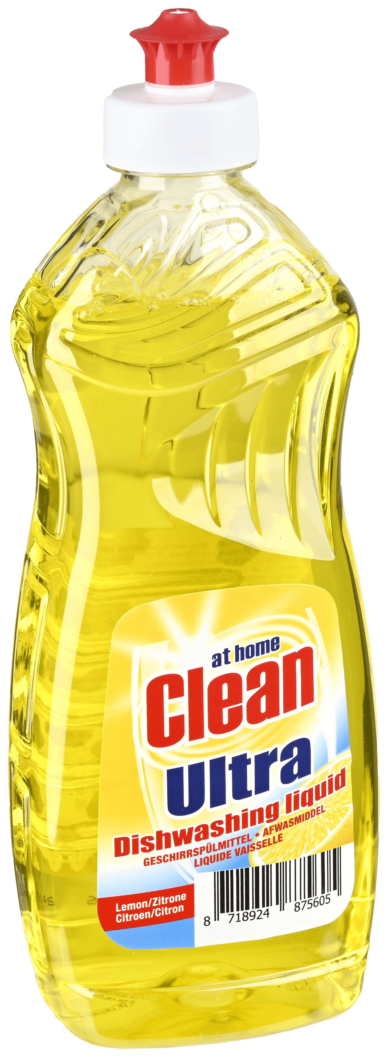 3 flessen At Home Ultra Clean Afwasmiddel 500ml