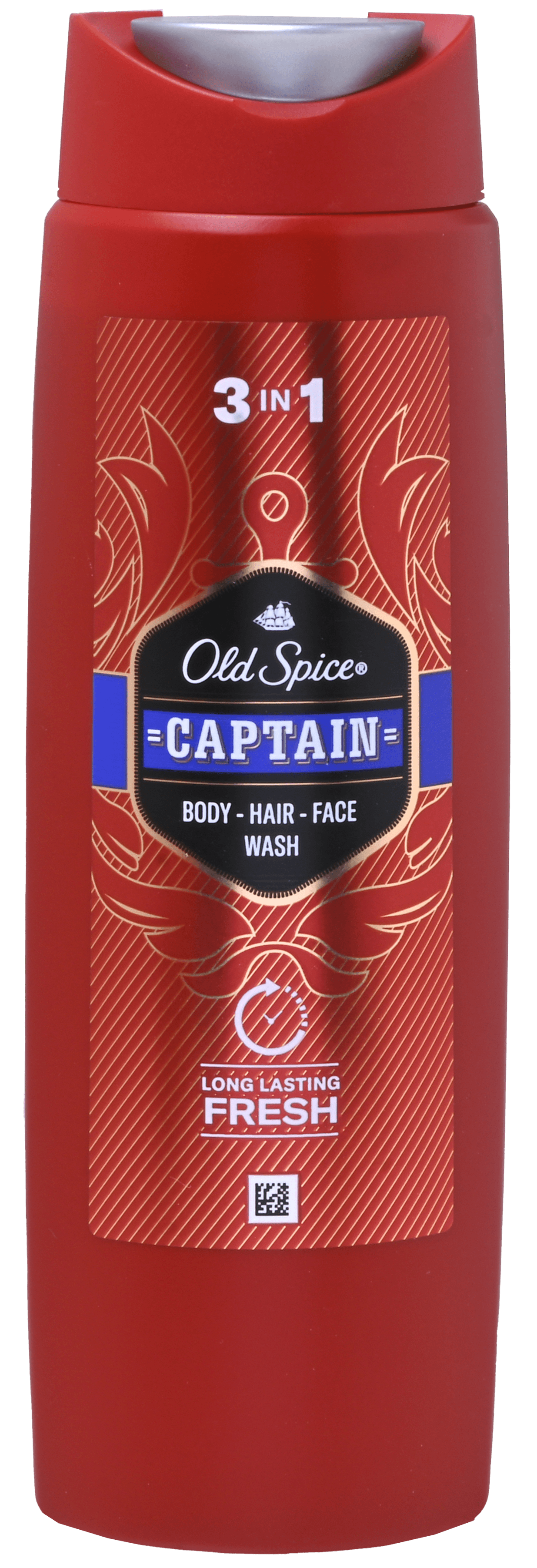 2 flessen Old Spice Douche 3in1 Captain 250ml