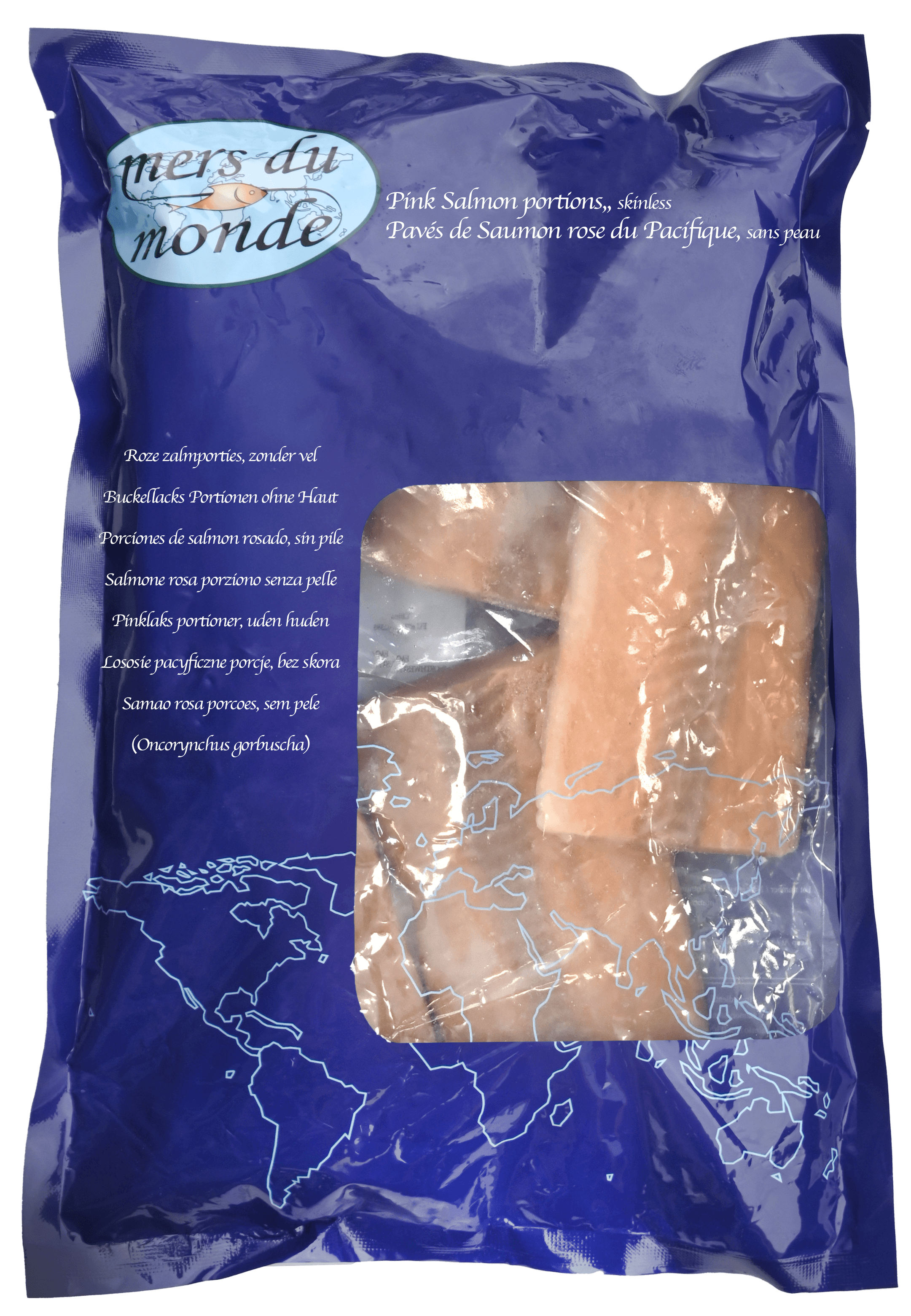 Zalmfilet zonder huid 1kg