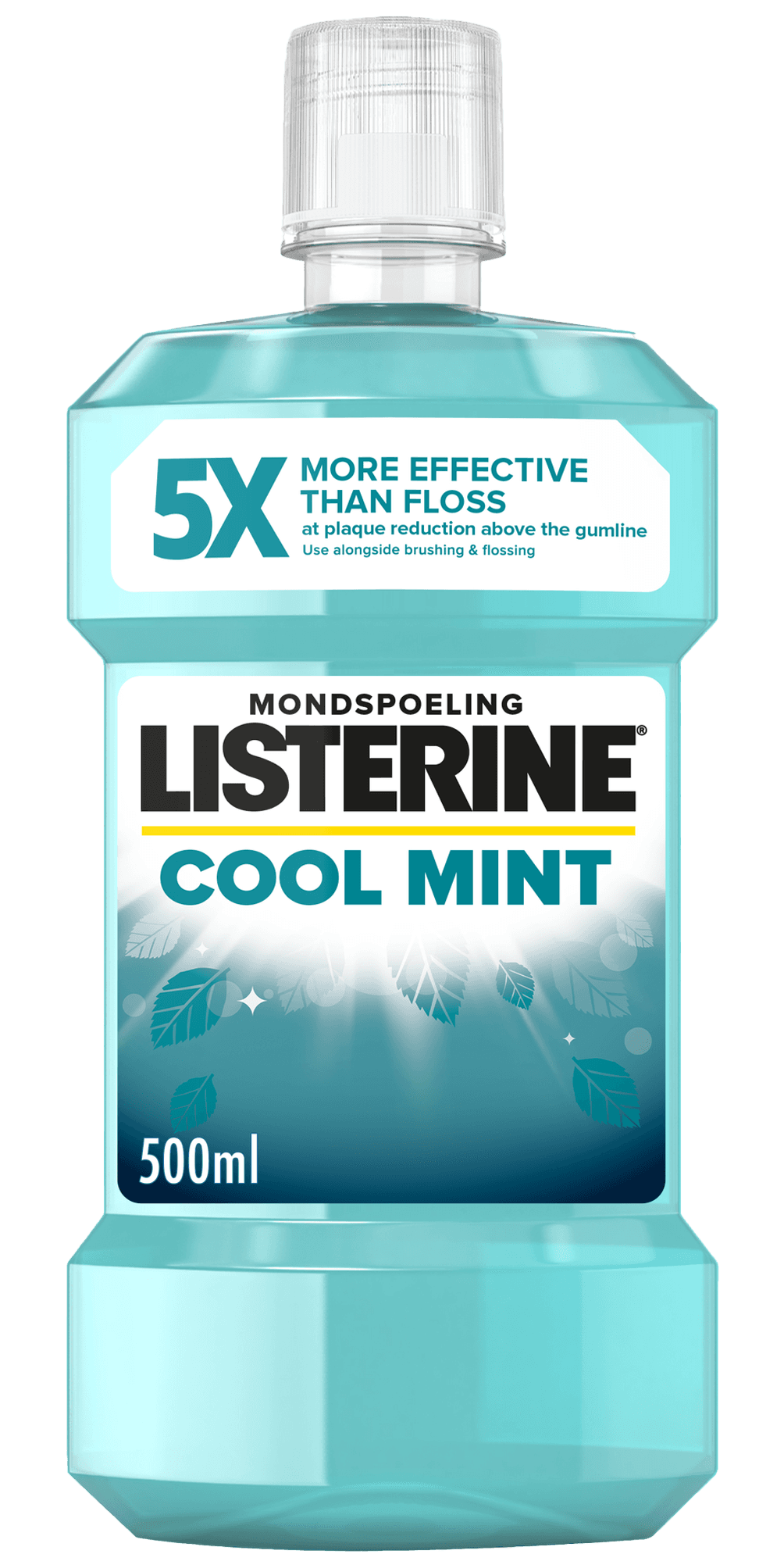 2 flessen Listerine Mondwater Coolmint 500ml